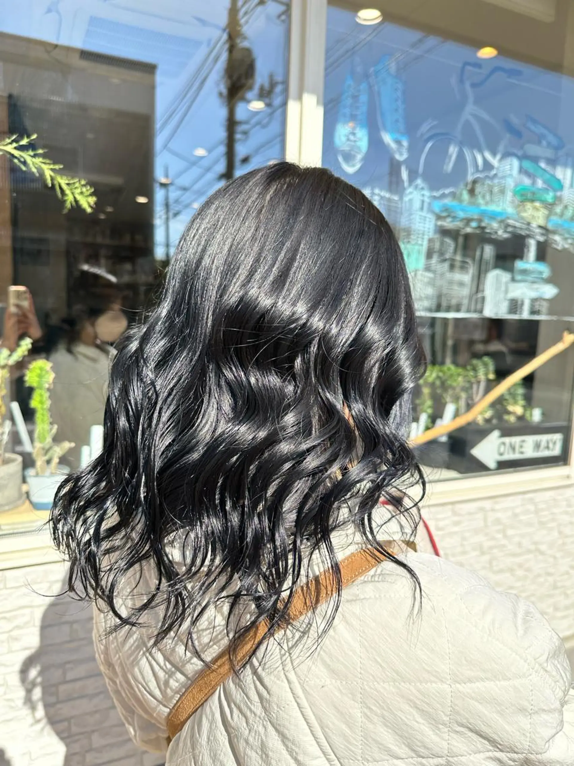 ミディアム カラー 🪼高評価🪼 💎柴崎の藤咲💎のヘアスタイル