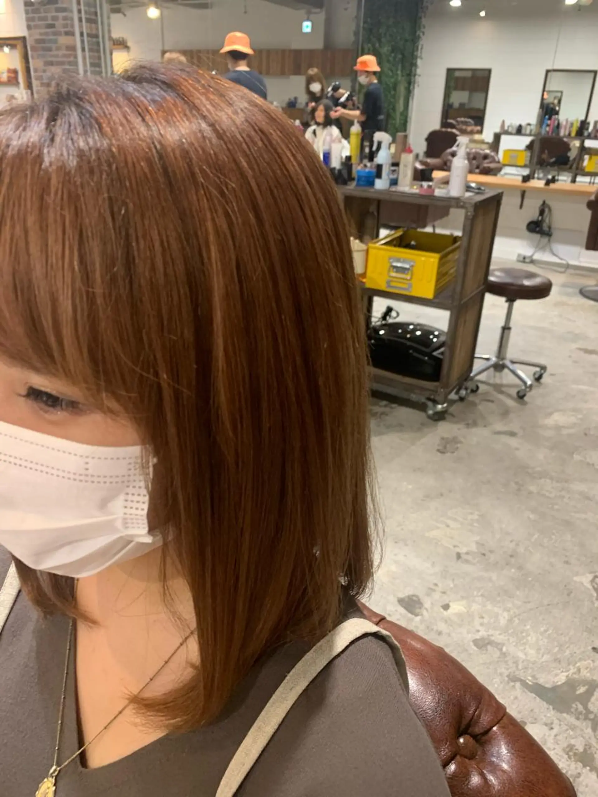 ミディアム ショート🌼パーマ 本間正子のヘアスタイル