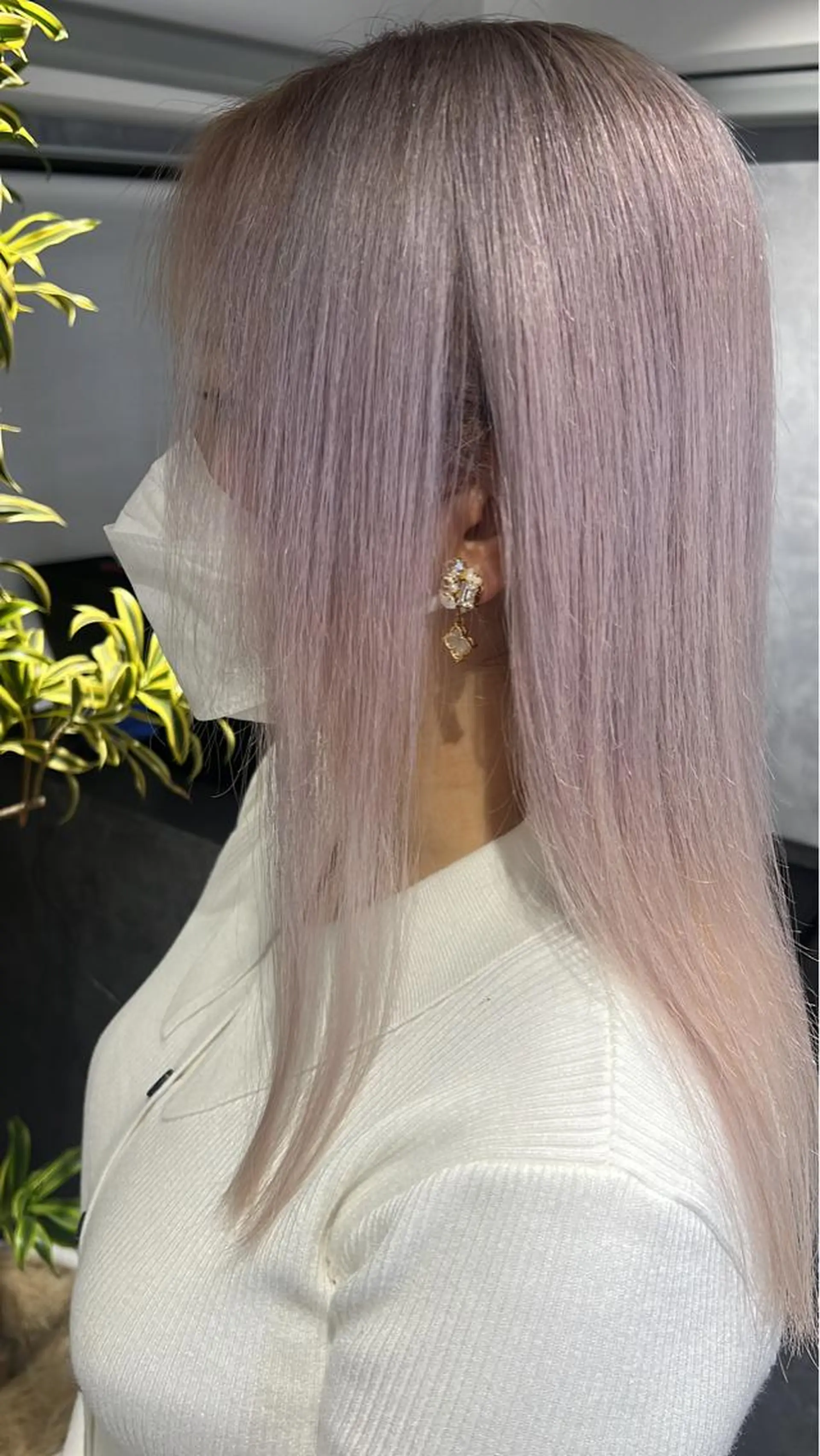 ショート カラー mimiiy梅田 中崎町ハイトーンのヘアスタイル