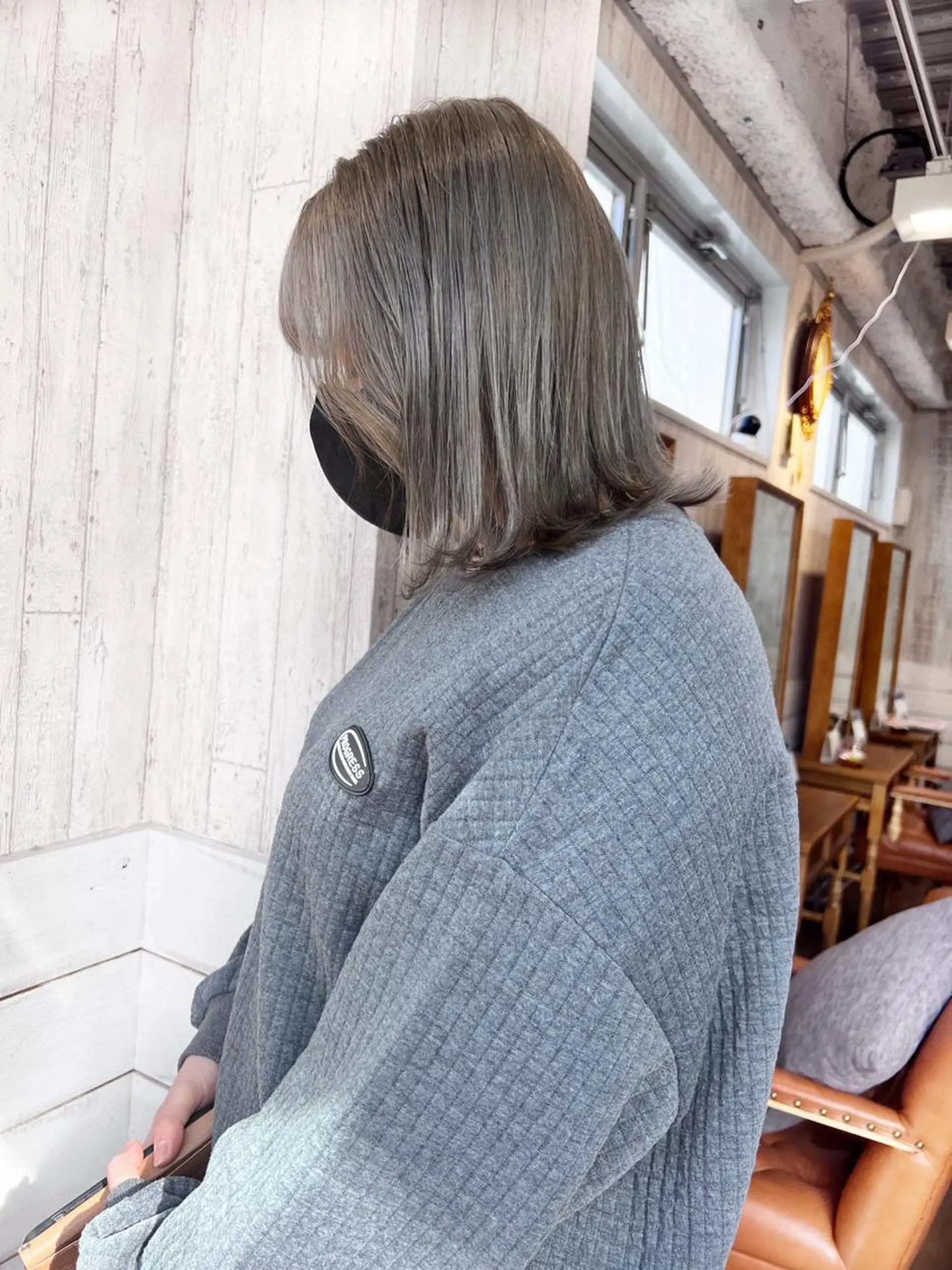 ミディアム カラー ブリーチ ケアブリーチ ダブルカラー イヤリングカラー ハイライトカラー ダブルカラー　/ インナーカラーMiiのヘアスタイル