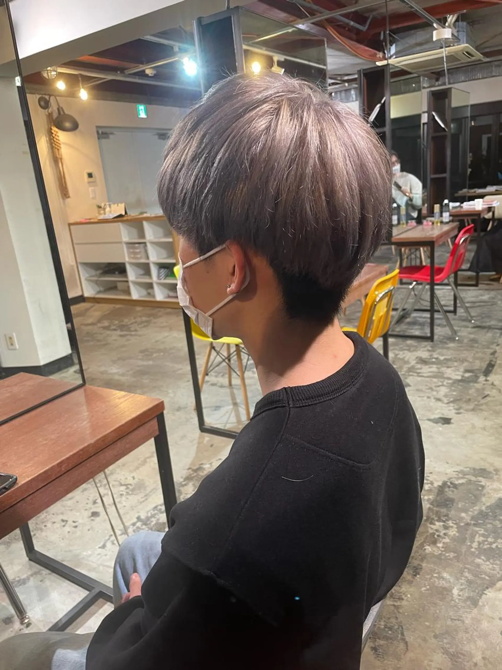 カラー メンズ メンズインナーカラー ベージュカラー インナーカラー ボブ ボブインナー La fith hair ray所属・メンズ/パーマ/ ブリーチ/KAITOのヘアスタイル