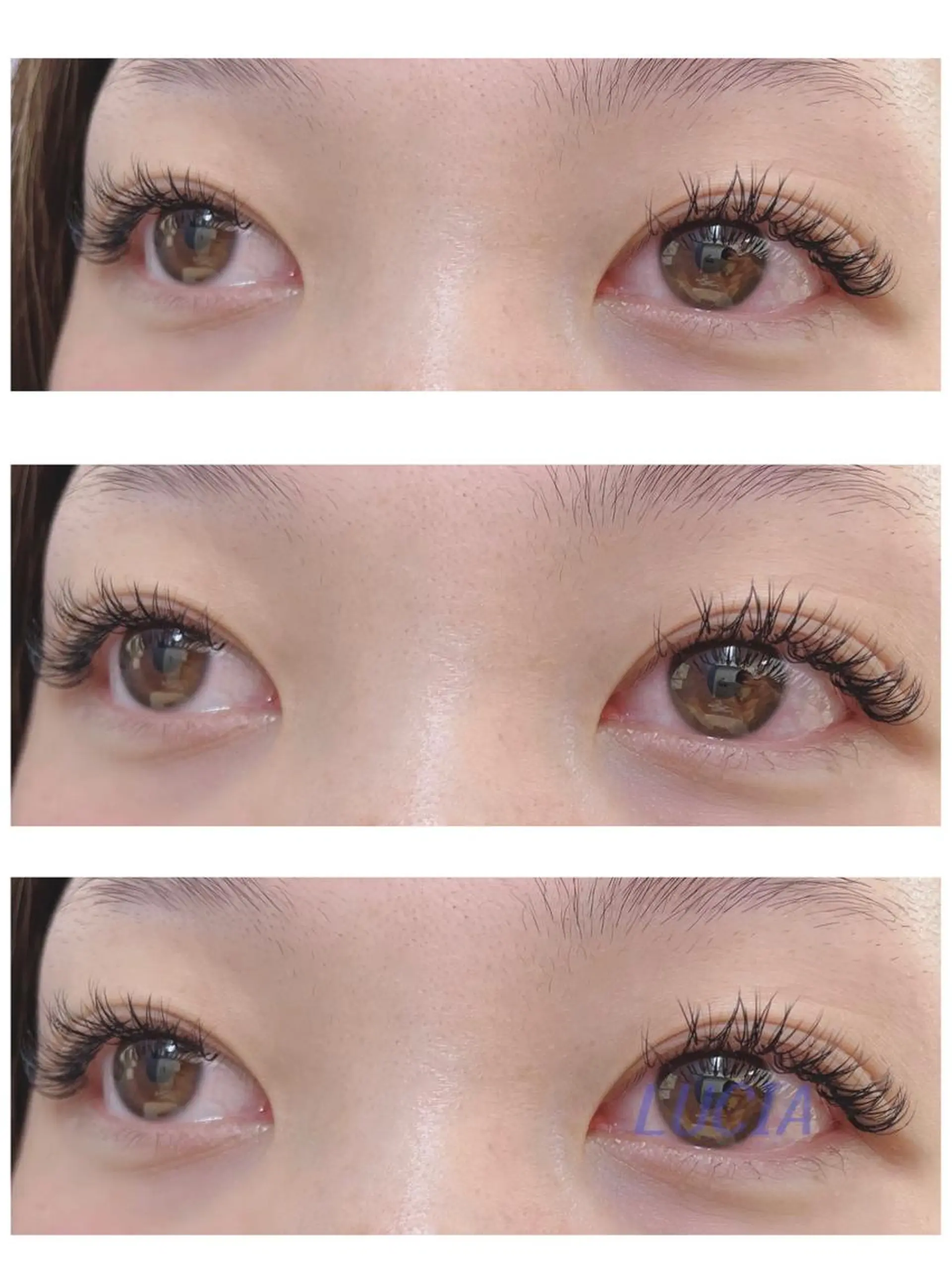 マツエク・マツパ マツエク LUCIA AOIのマツエク・マツパデザイン