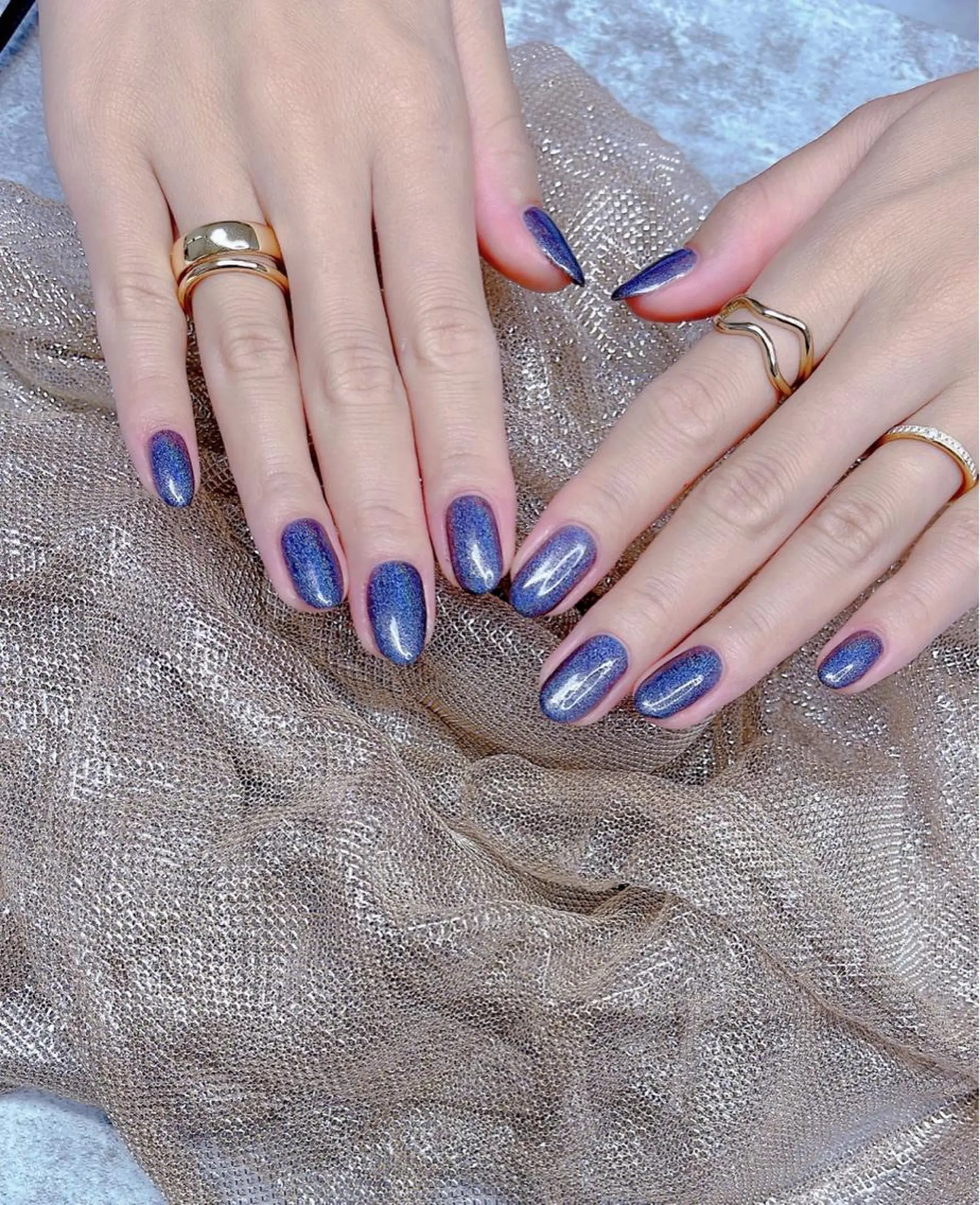 ミディアム ハンドネイル めぐみのネイルサロン 惠のネイルデザイン