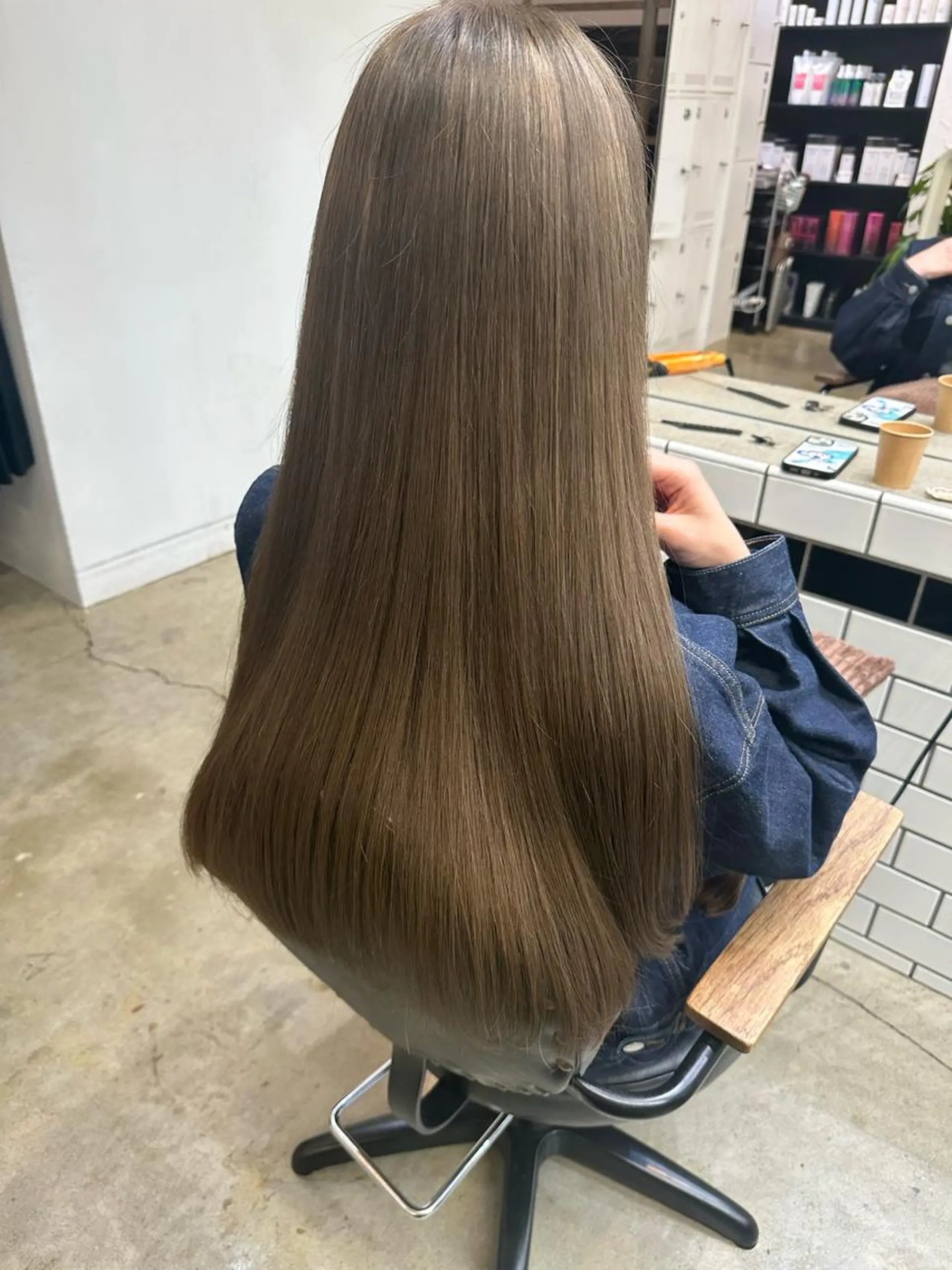 ロング カラー ヘアアレンジ 暖色💖ツヤ髪💖 masae🌼のヘアスタイル