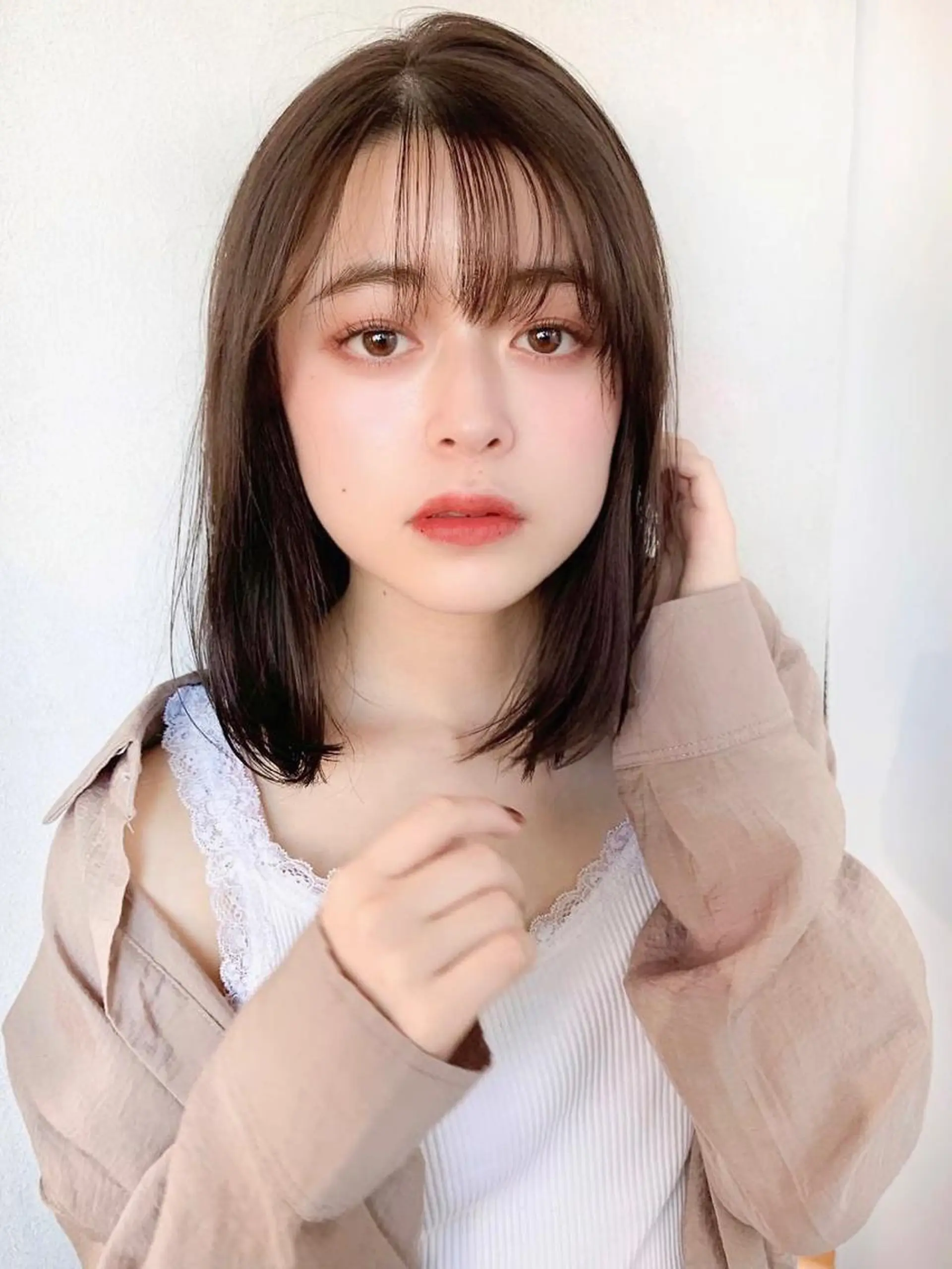 ミディアム 🍬kanami 🍬ボブ/暖色カラーのヘアスタイル