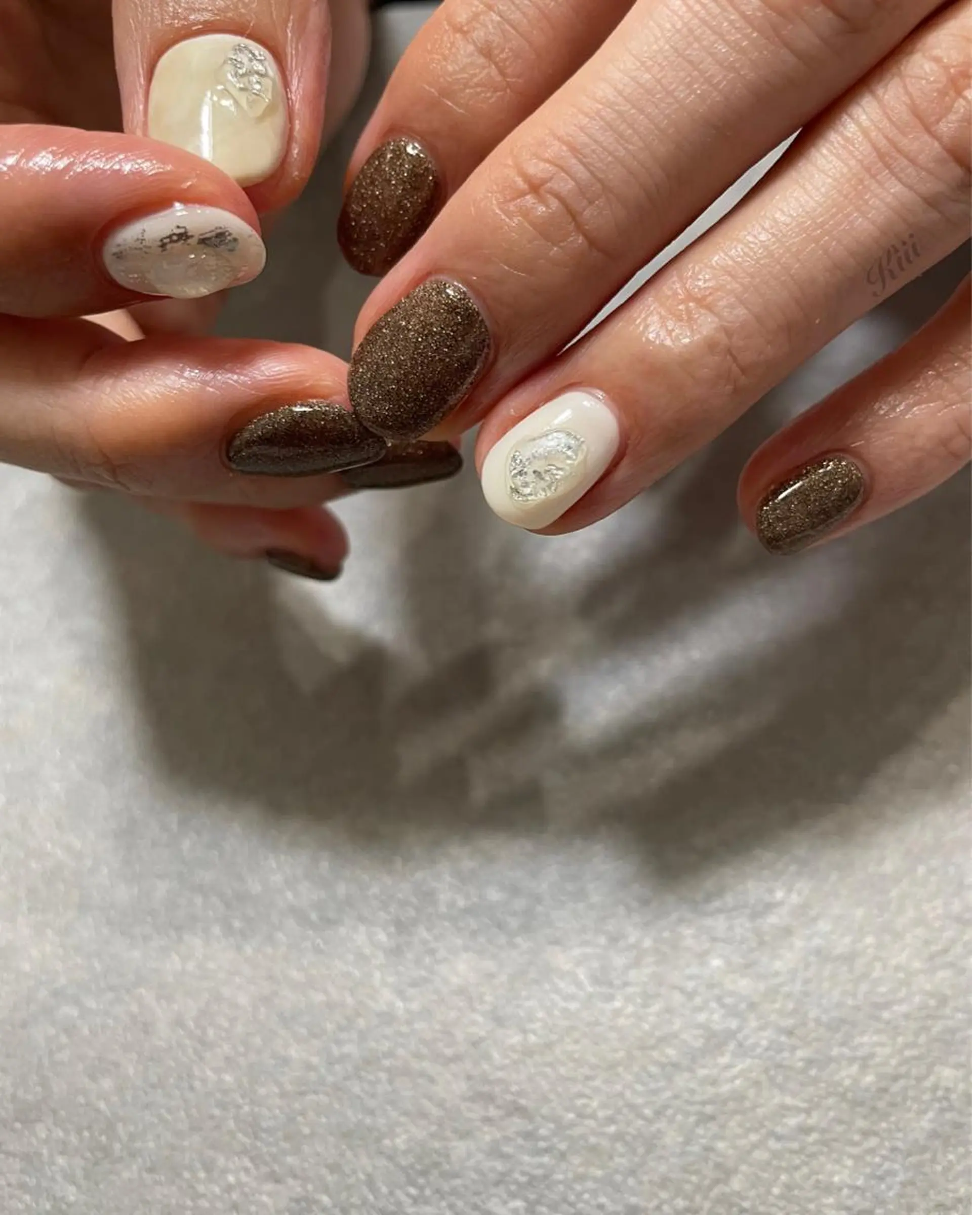 ネイル アートネイル ハンドネイル フットネイル kiii.__ ✴︎*のネイルデザイン