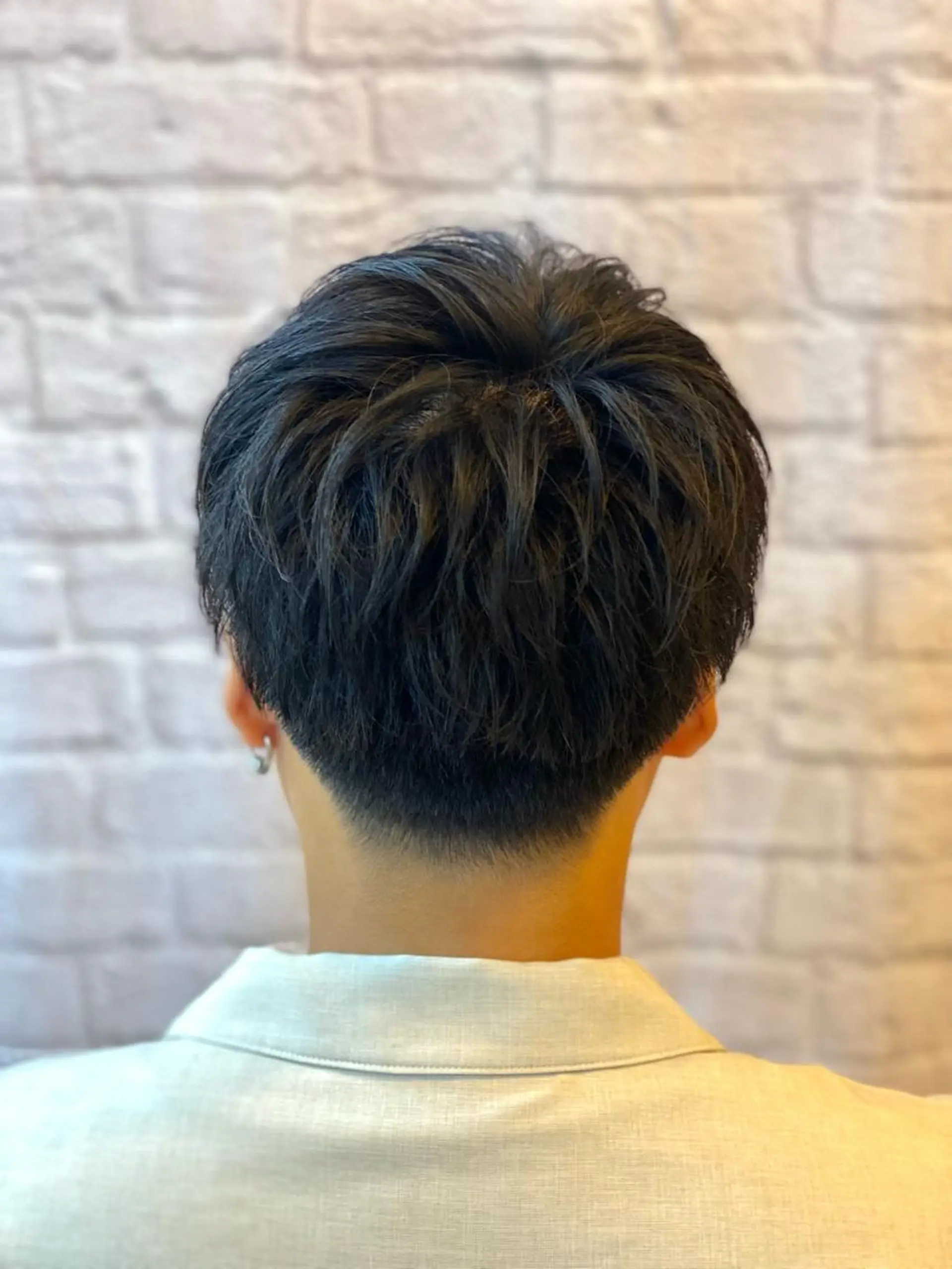 ミディアム メンズ カット 【メンズカット】 黒田美穂のヘアスタイル