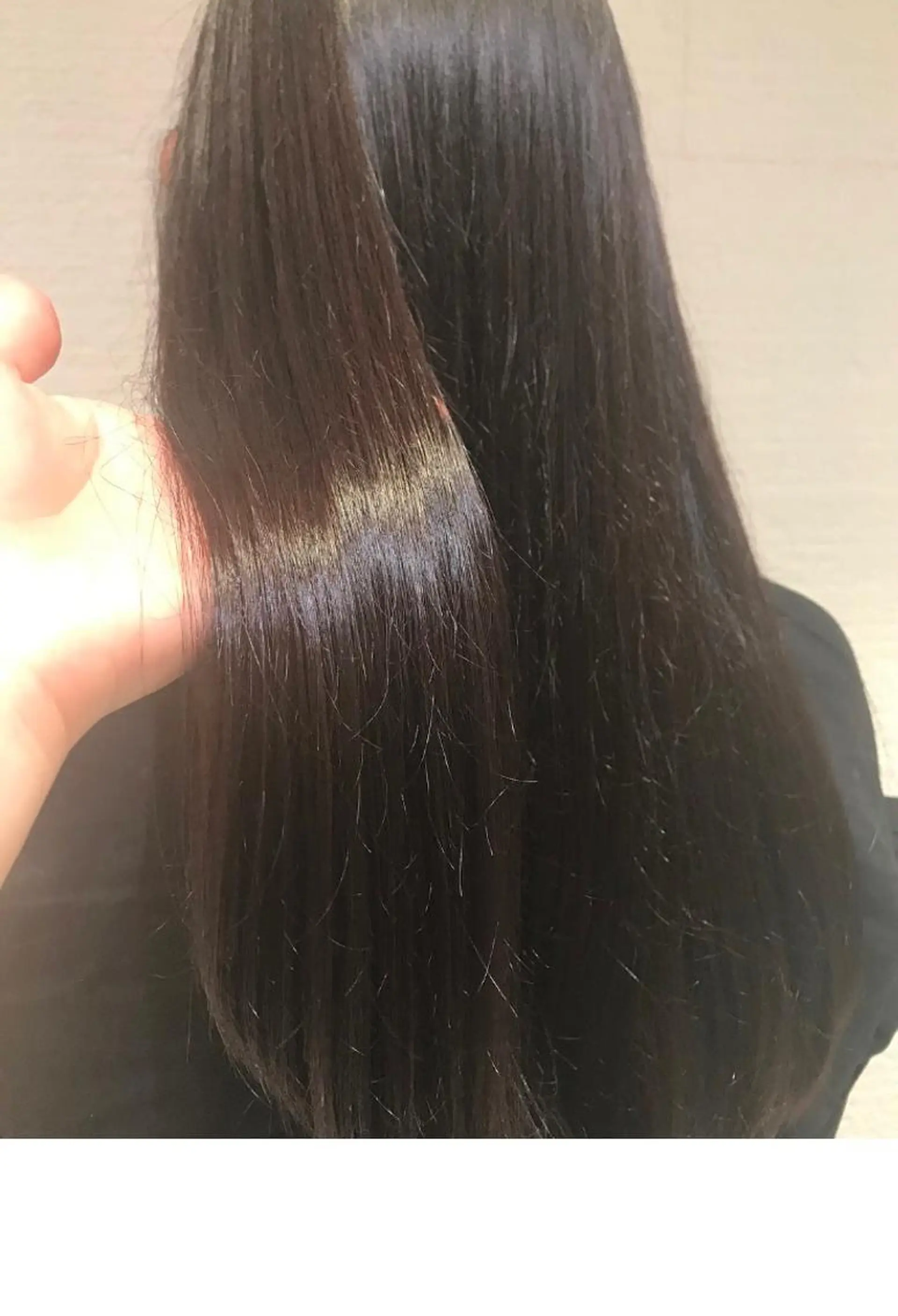 ロング パーマ 縮毛矯正 韓国ヘア/耳ツボジュ エリー♡ayumuのヘアスタイル