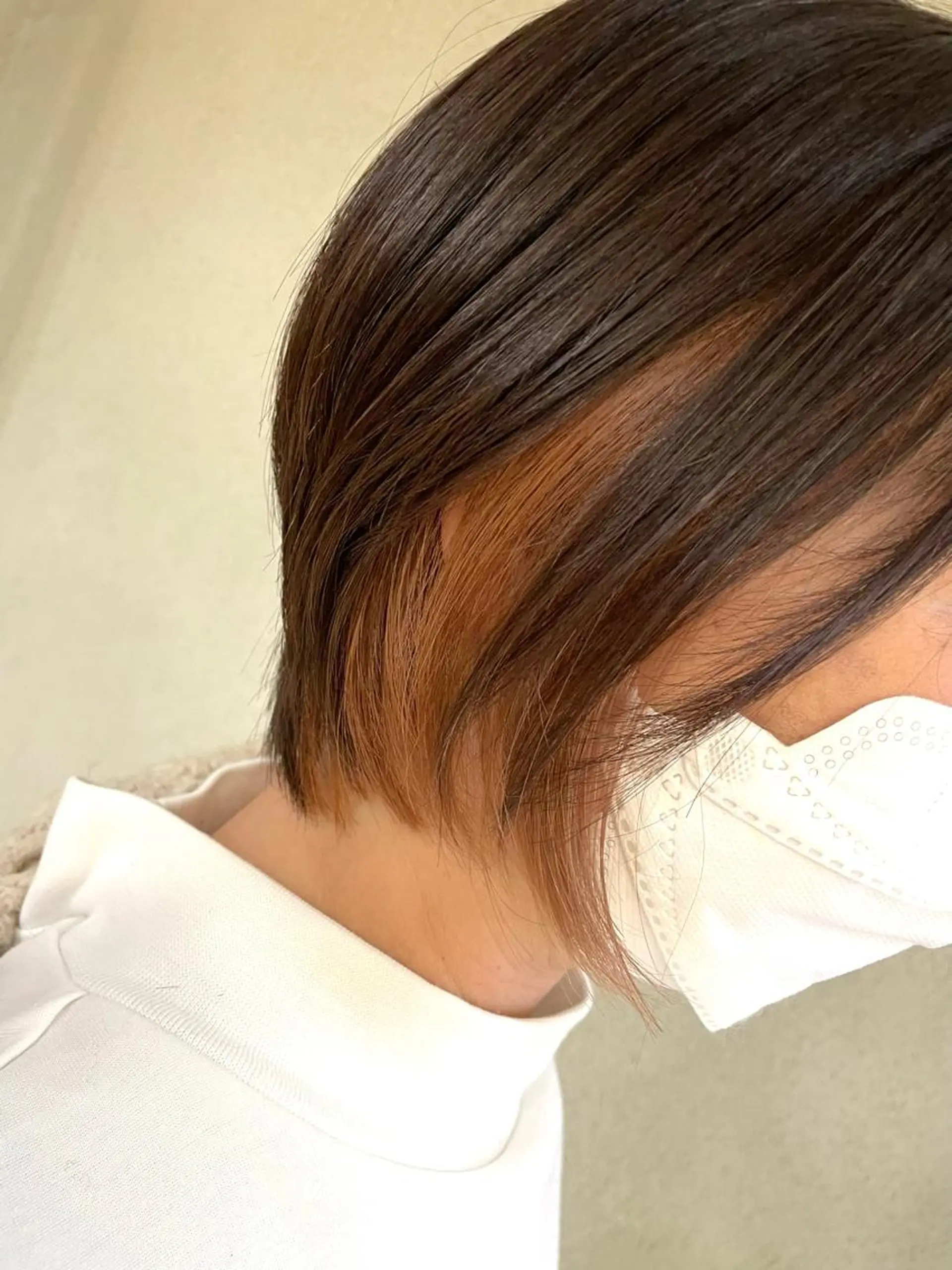 ショート ヘアカラー 松下 由恵のヘアスタイル