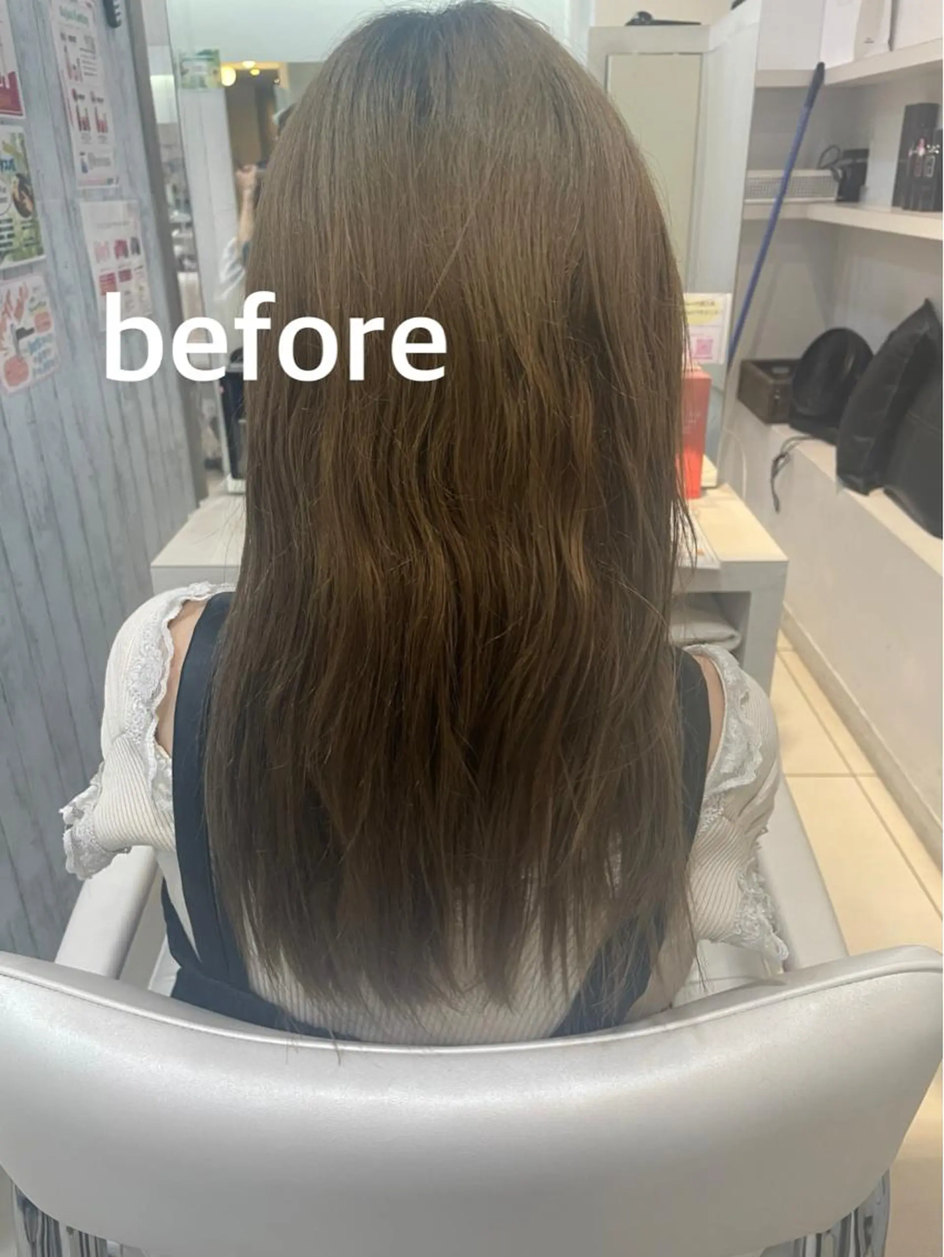 ロング 髪質改善 トリートメント カット トリートメント 【髪質改善カラー】 瀧田嵐士🇰🇷のヘアスタイル