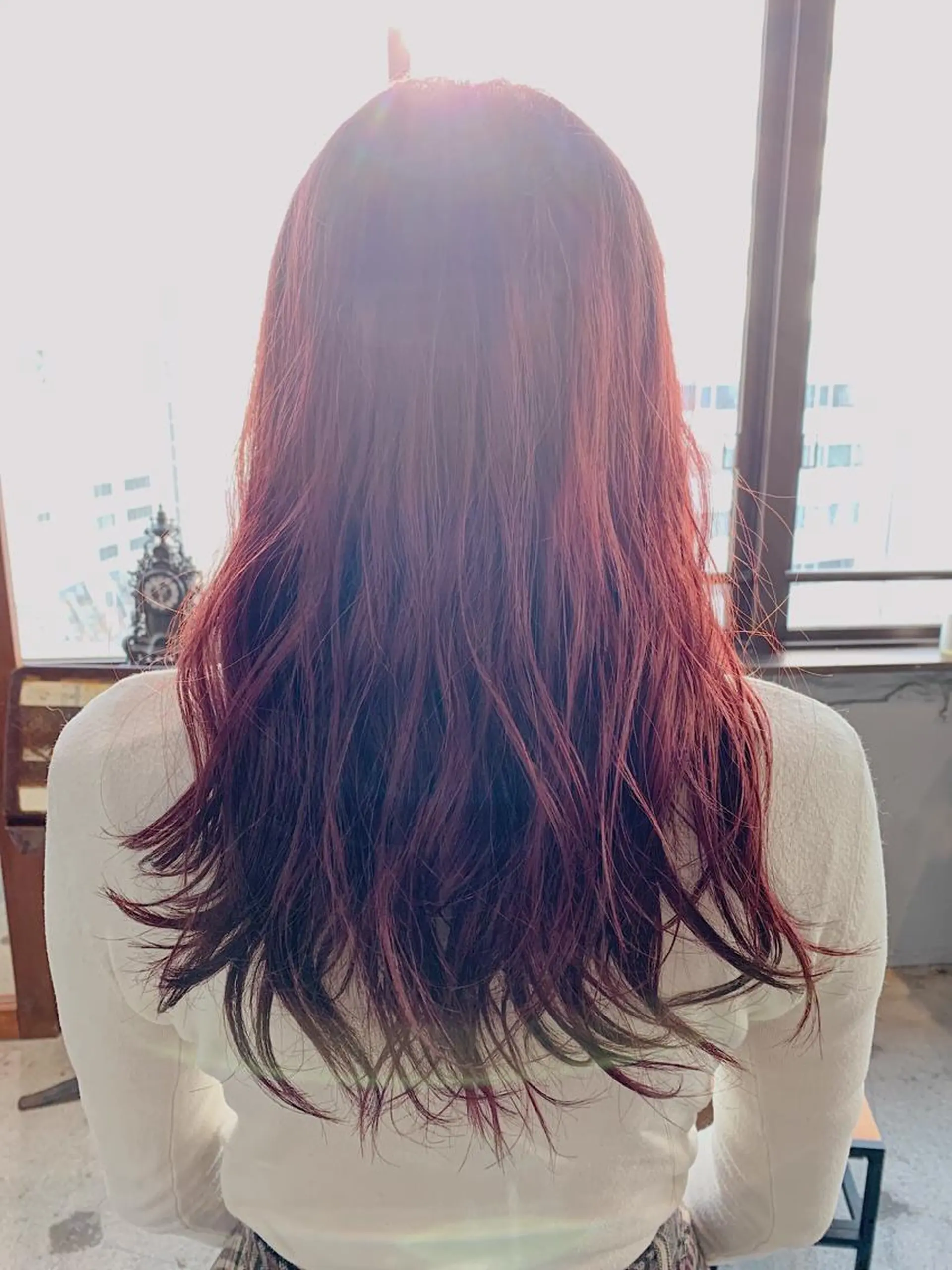 ロング カラー パーマ 代表 中島貴志のヘアスタイル