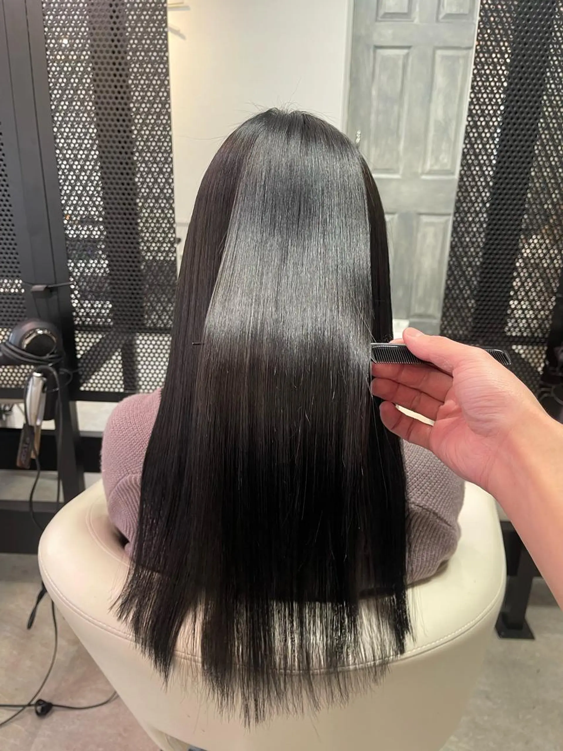 ロング カラー カット ヘアカラー 縮毛矯正 トリートメント ヘアセット モテ髪提案します💕 髪質改善宗一郎のヘアスタイル