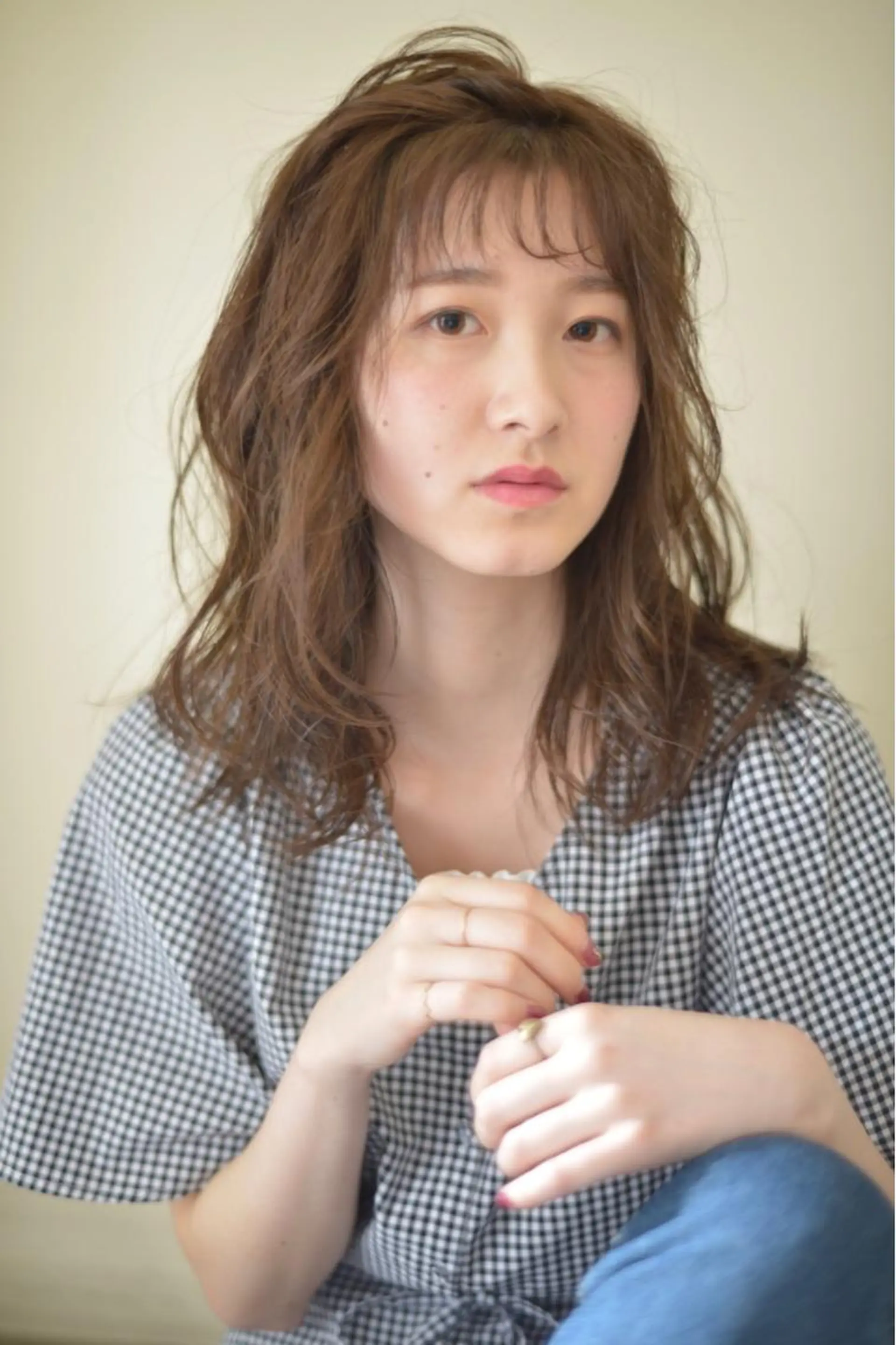 セミロング channel 大澤俊文のヘアスタイル