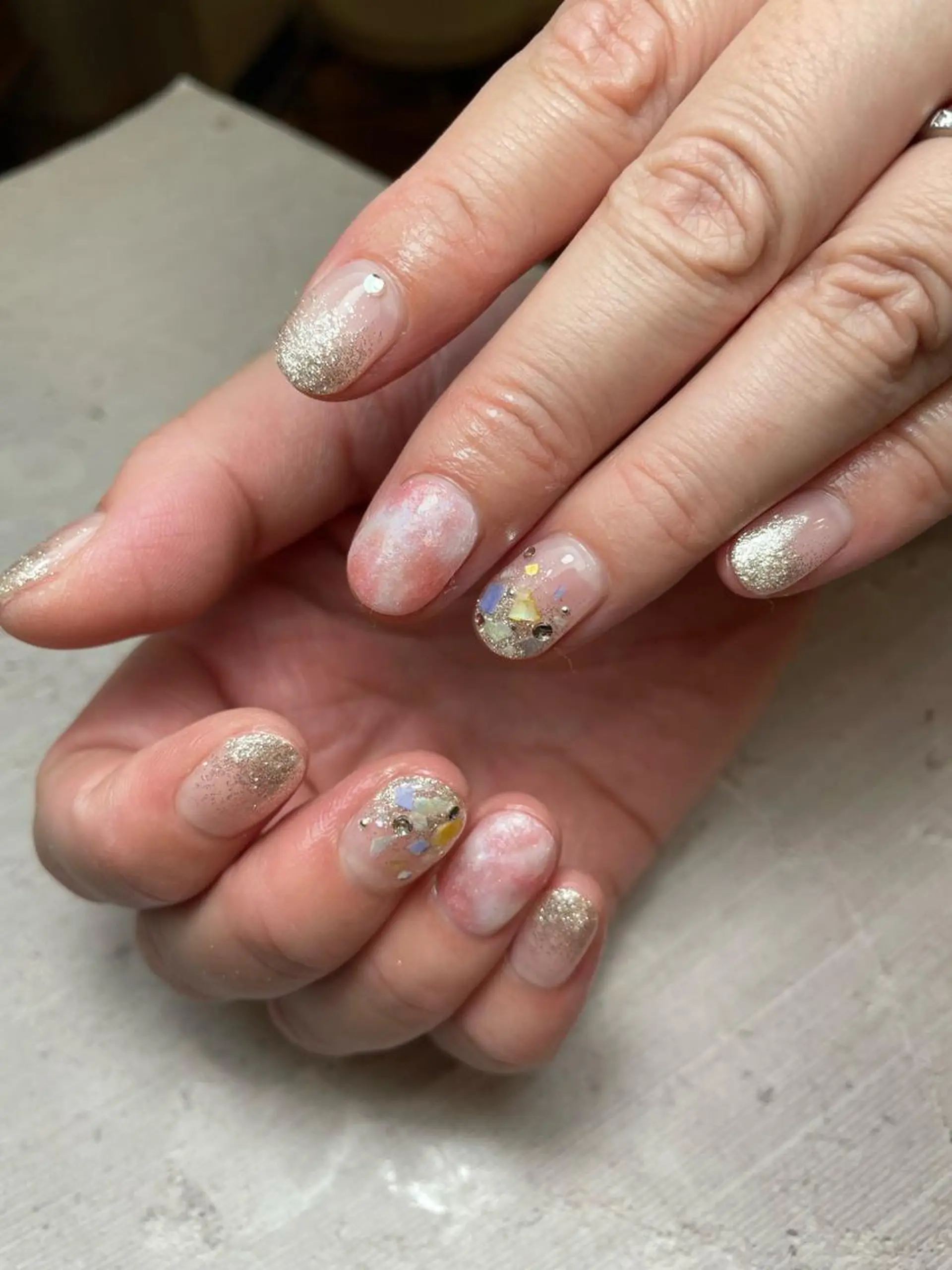ネイル ハンドネイル nail&eyelash mate所属・京都/東向日/桂 ayumiのネイルデザイン