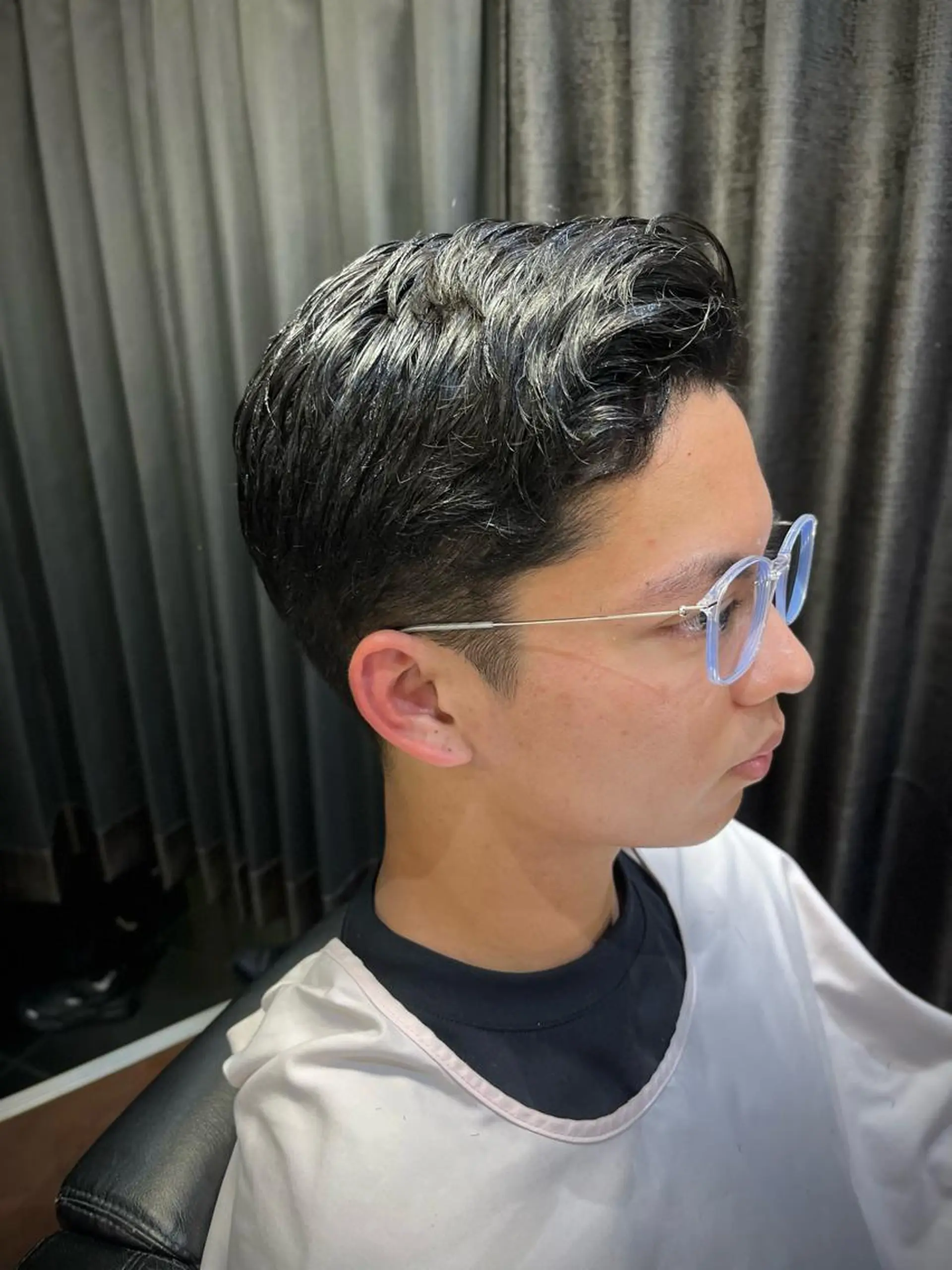 ショート HIRO GINZApremium barber新宿所属・星野 真のヘアスタイル