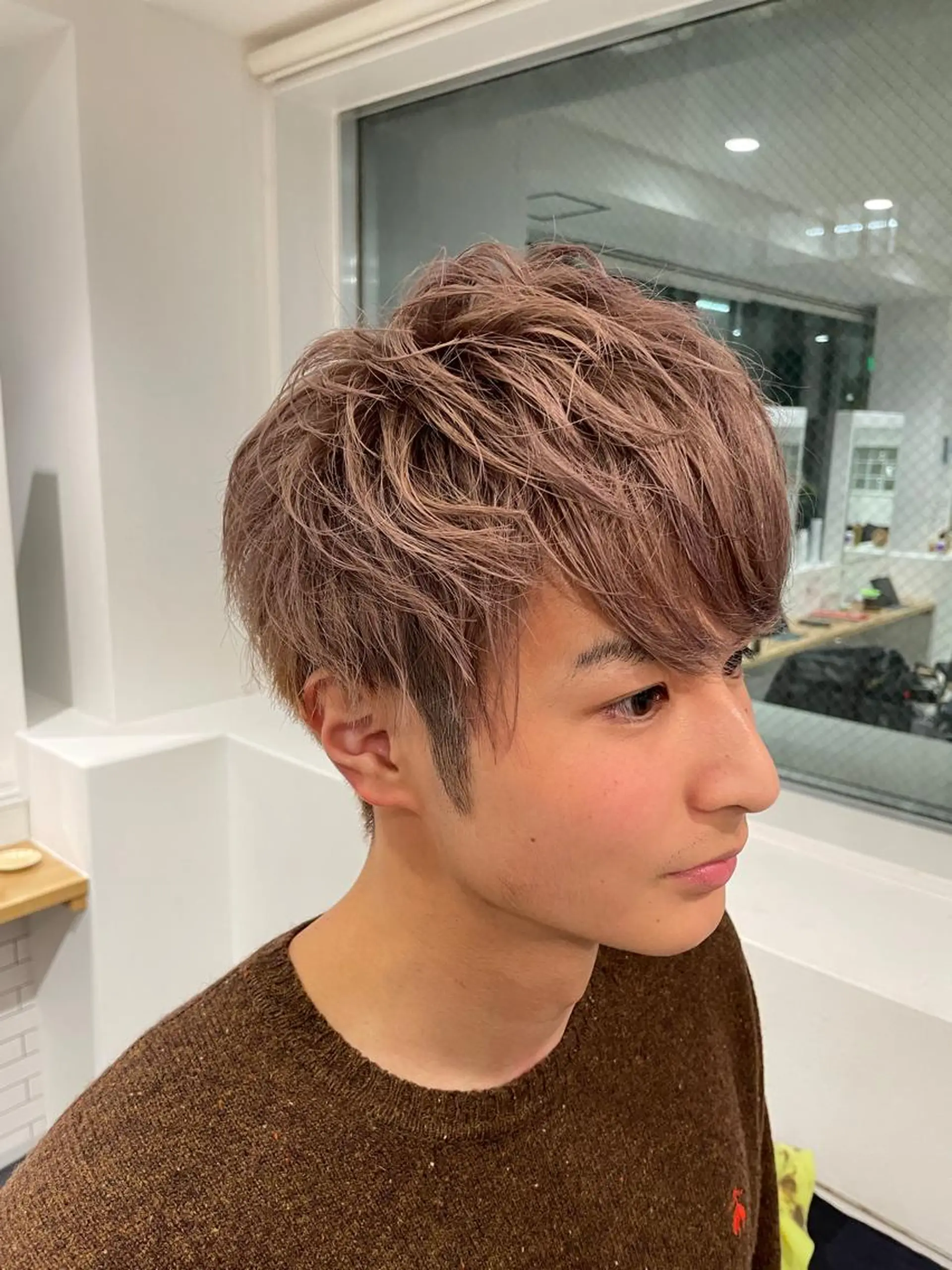 ショート メンズ ヨシミ カズヤのヘアスタイル