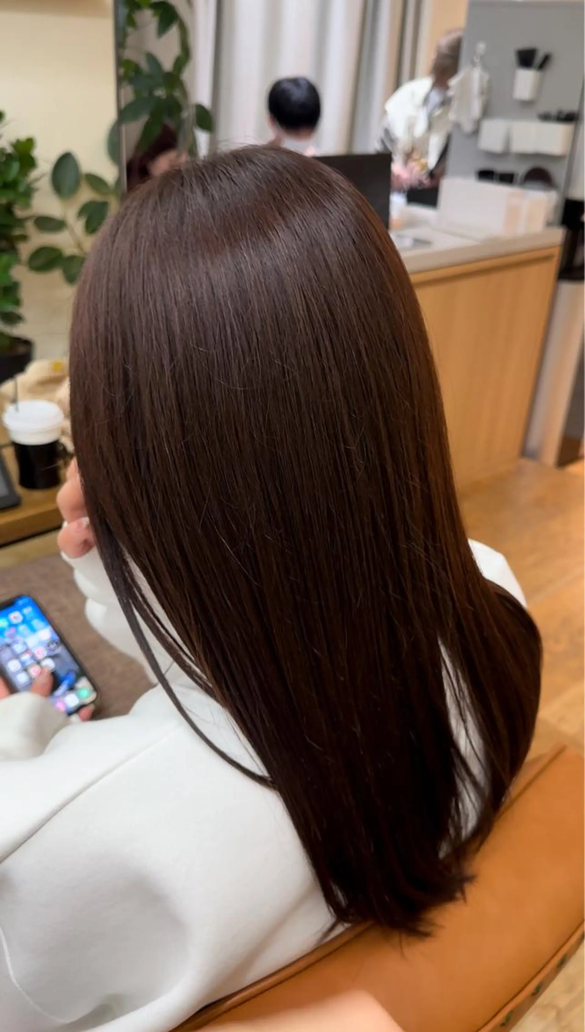 ミディアム カラー パーマ ヘアアレンジ メンズ キッズ ネイル マツエク・マツパ アイブロウ 🪞レイヤー/暖色カ ラー🧸mai🎀のヘアスタイル