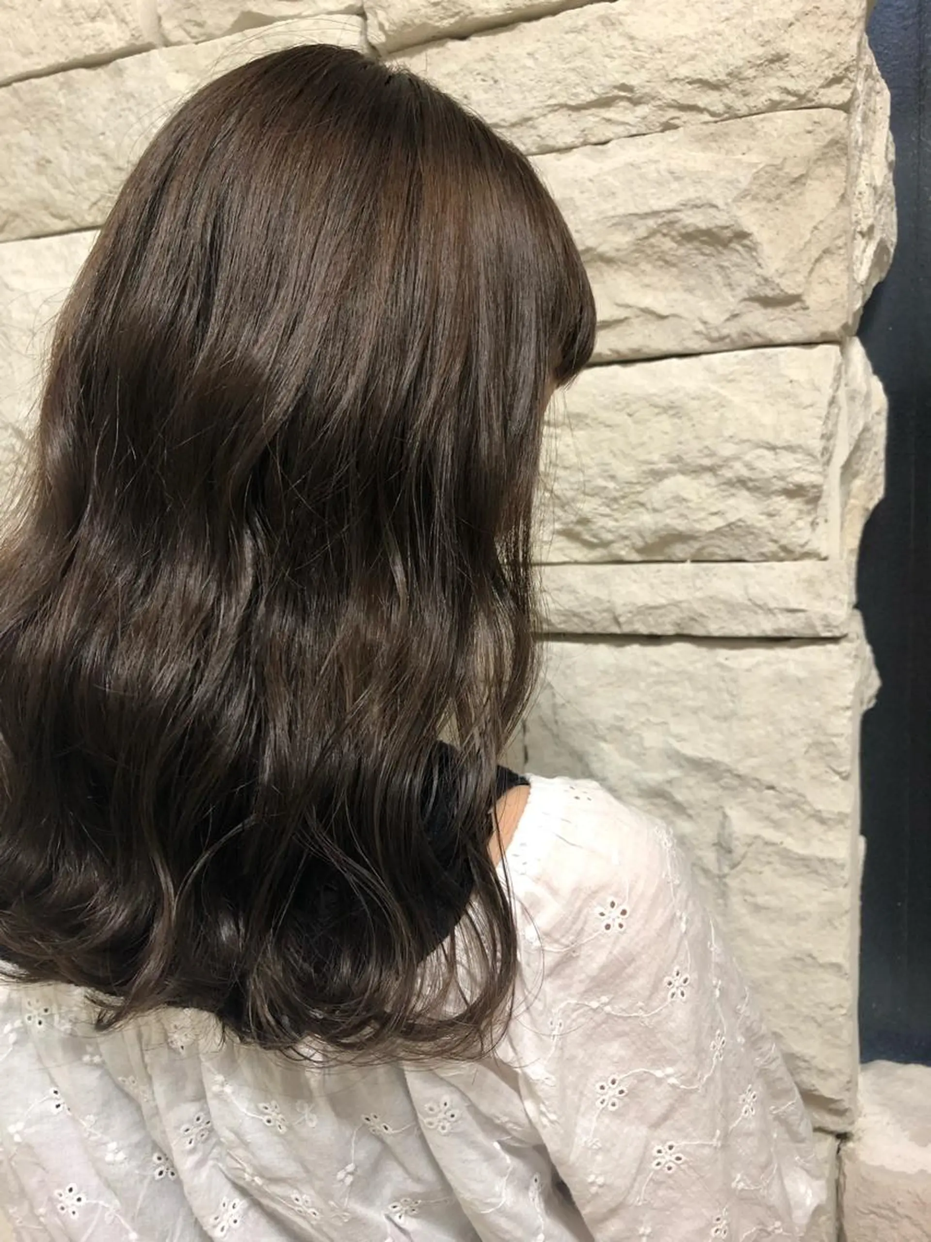 ロング カラー ヘアアレンジ メンズ キッズ ネイル マツエク・マツパ GO TODAY SHAiRE SALON所属・透明感カラー🤎 ゆりのヘアスタイル