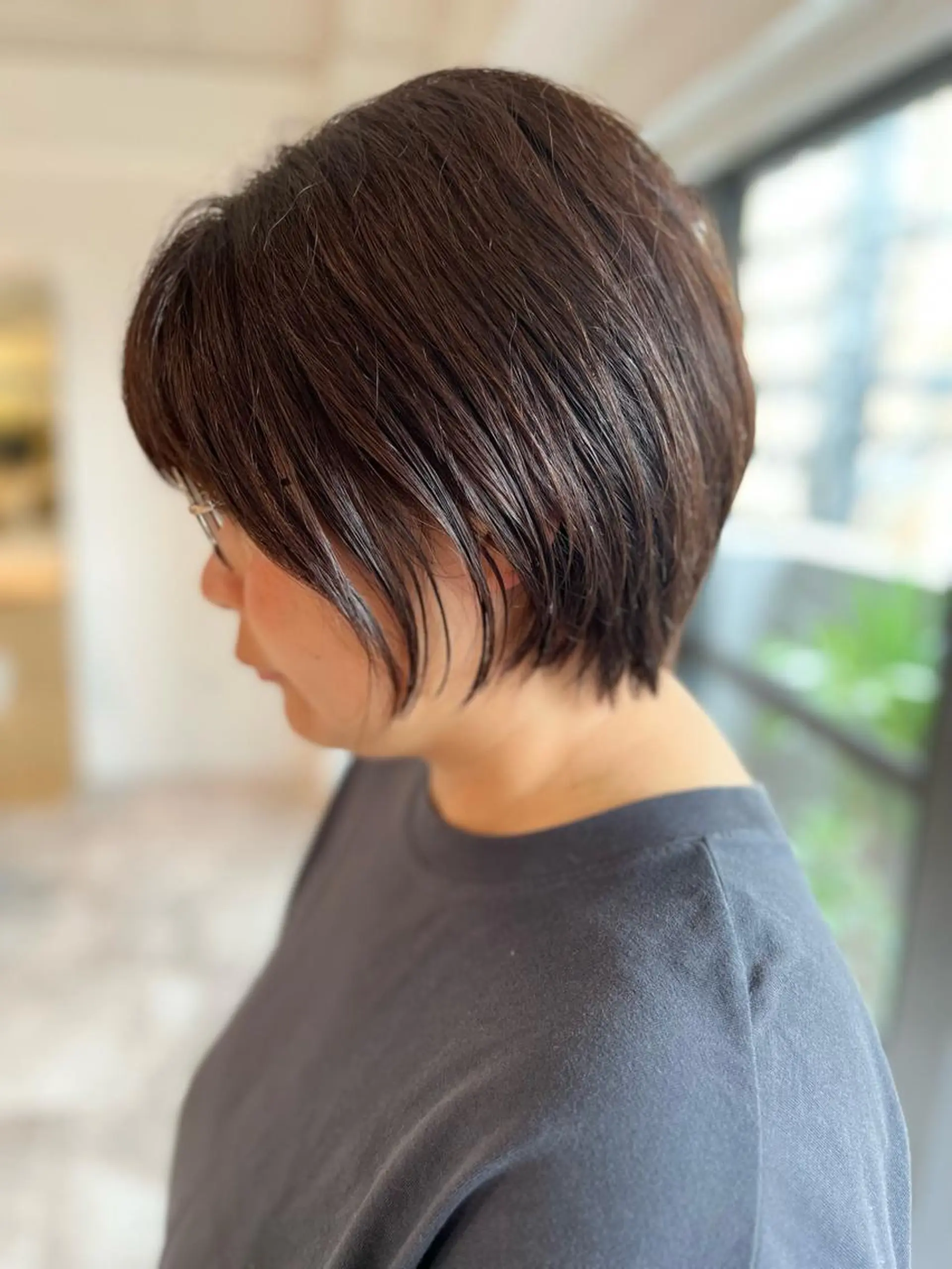 ショート ショートヘア 今だけ無料✨髪質改善 谷本さちのヘアスタイル