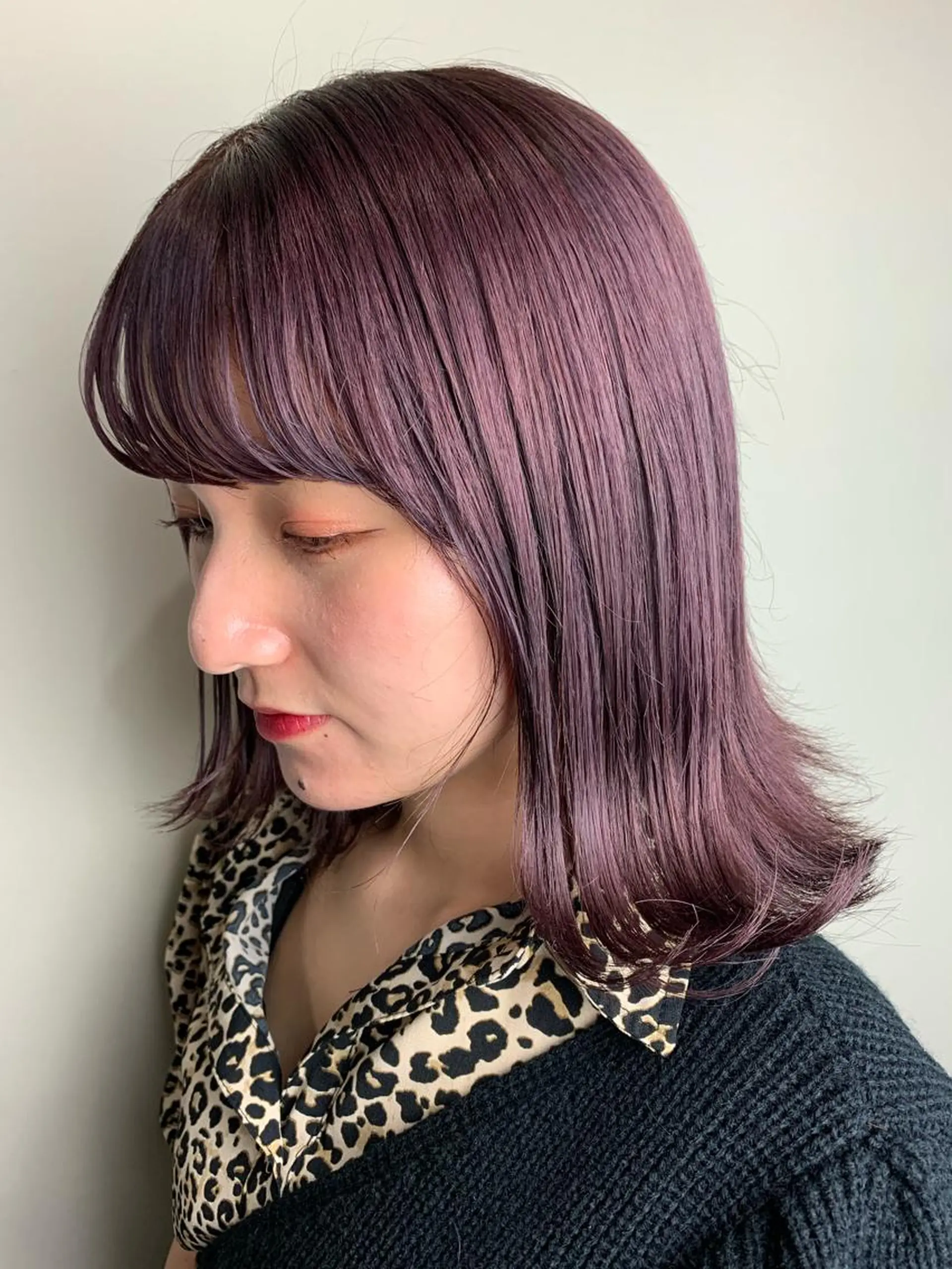 ミディアム カラー HAIR SALON M Fes 池袋所属・韓国風艶髪✨ 高松静香☑️のヘアスタイル