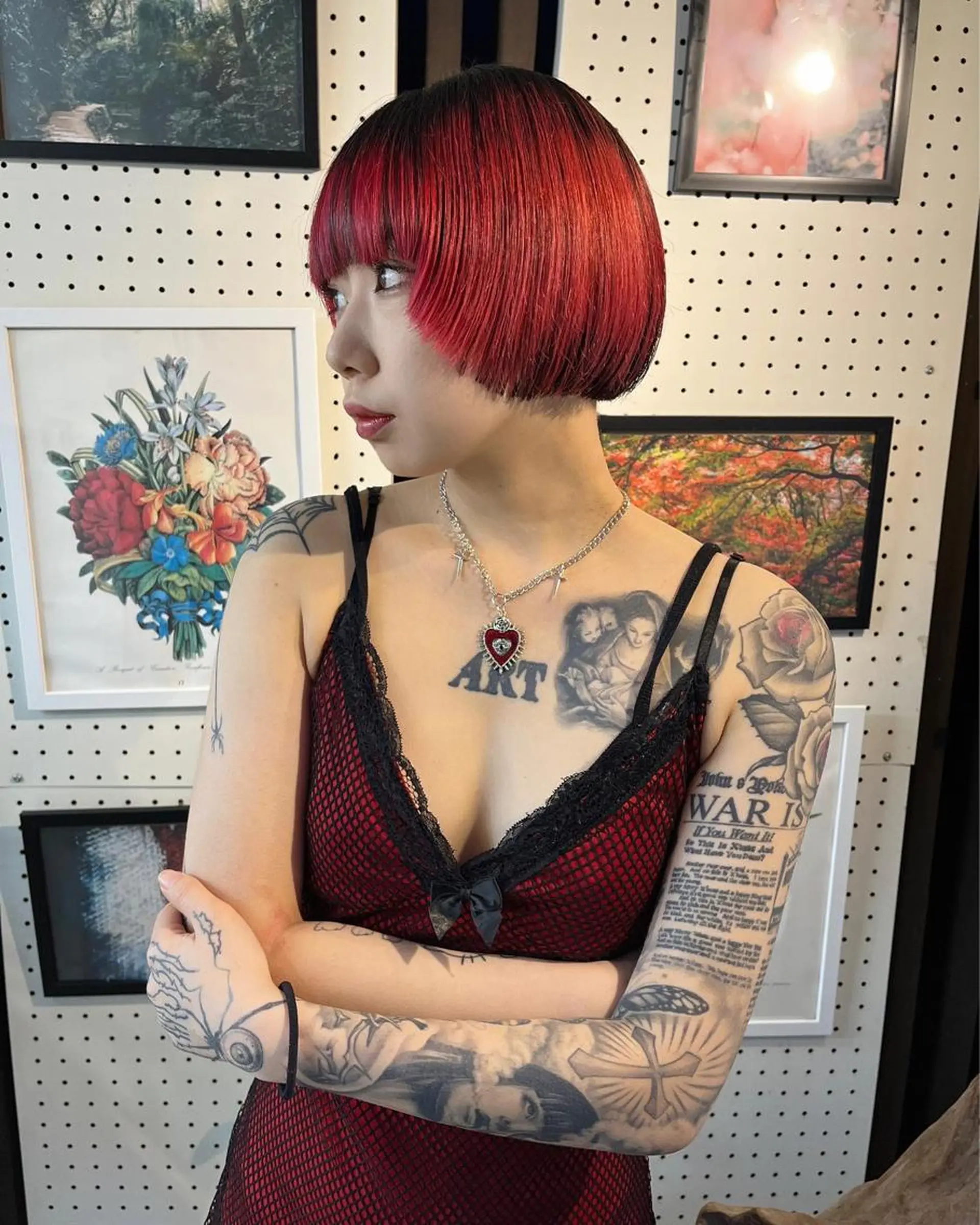 ショート ヘアカラー ハイトーン/ ボブ/KAIのヘアスタイル