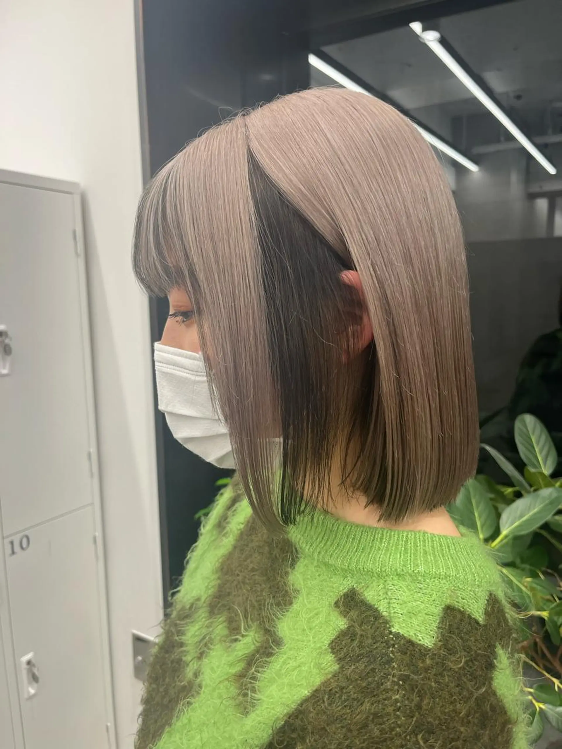 ミディアム カラー ヘアカラー トリートメント ヘアセット 🎀透明感 カラー🎀ミズキのヘアスタイル