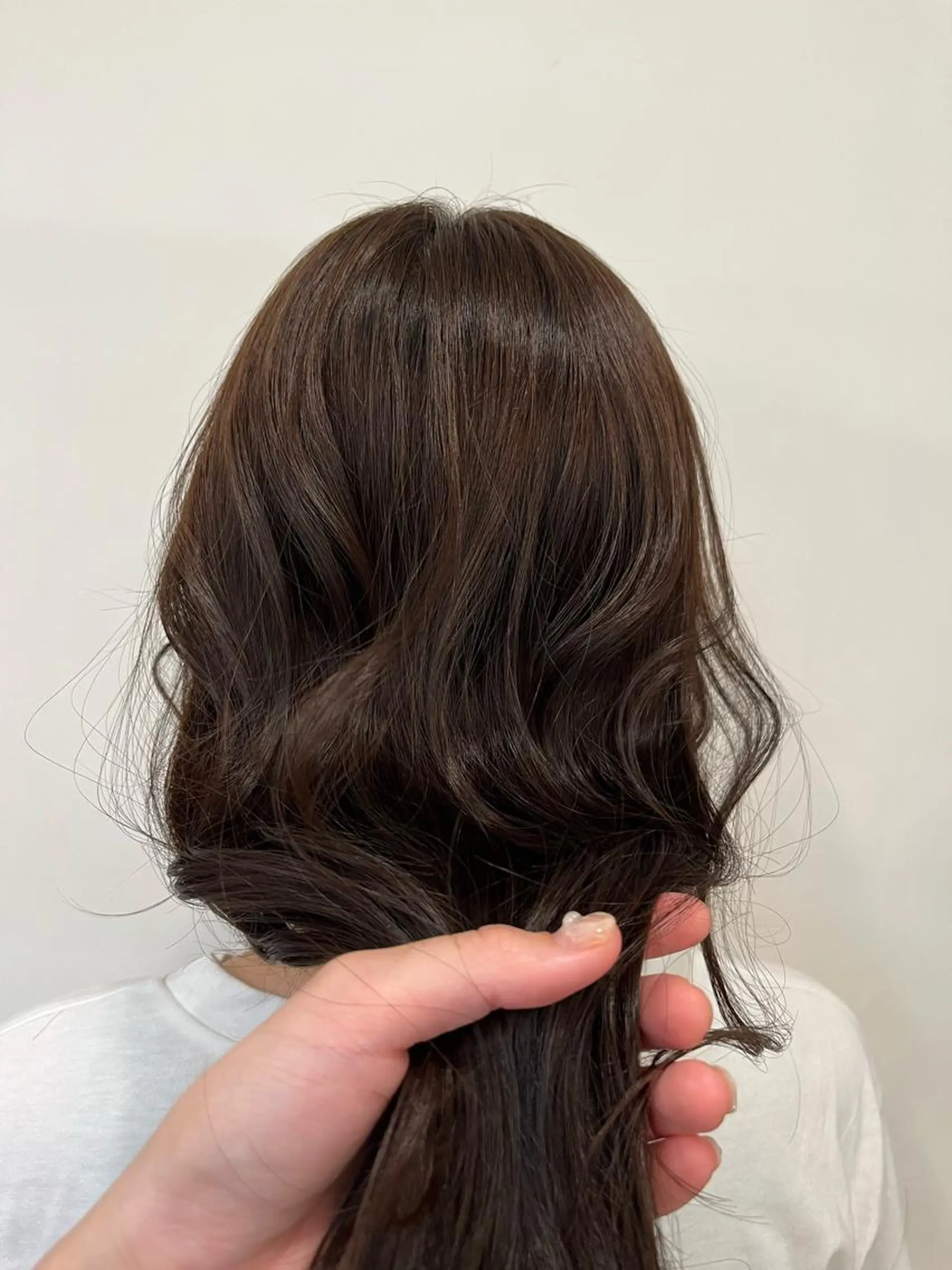 セミロング カラー ヘアカラー トリートメント ボブ得意 🤍山内　飛鳥🤍のヘアスタイル