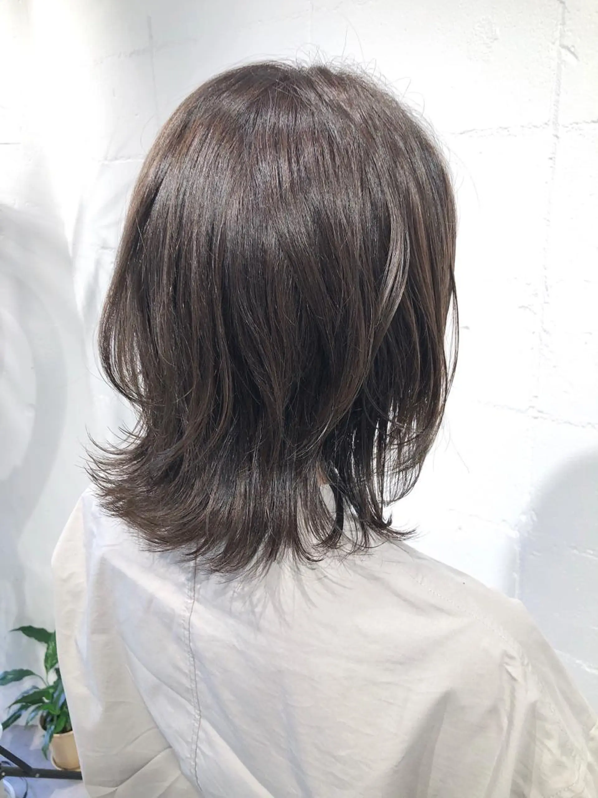 ミディアム ヘアカラー トリートメント ショート･ウルフ✂︎ 安住有咲子のヘアスタイル