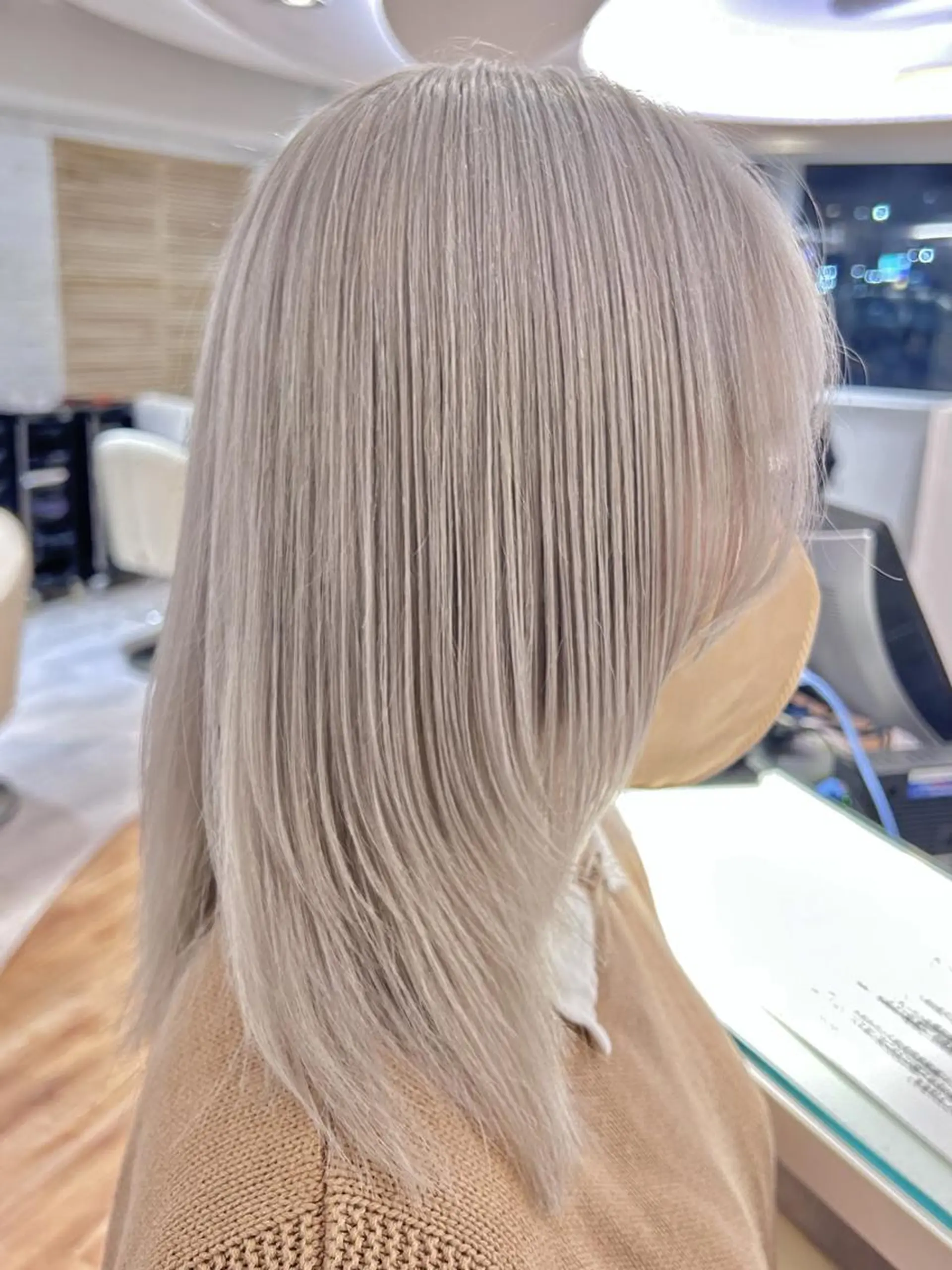 ミディアム カラー ヘアカラー トリートメント メンズパーマ/ メンズカット/タクヤのヘアスタイル