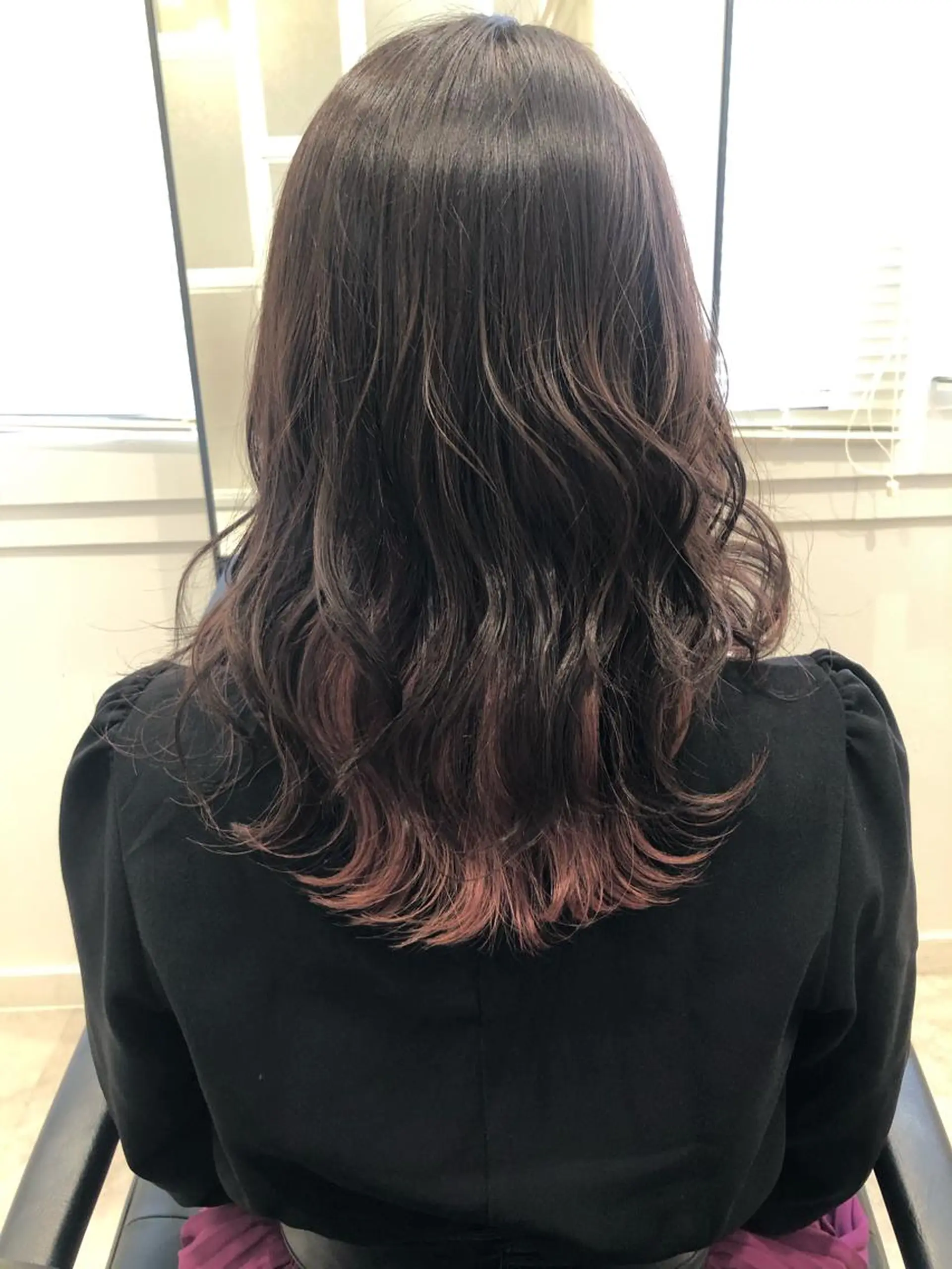 セミロング GO TODAY SHAiRE SALON原宿Stella店所属・GO TODAY シェアサロンのヘアスタイル