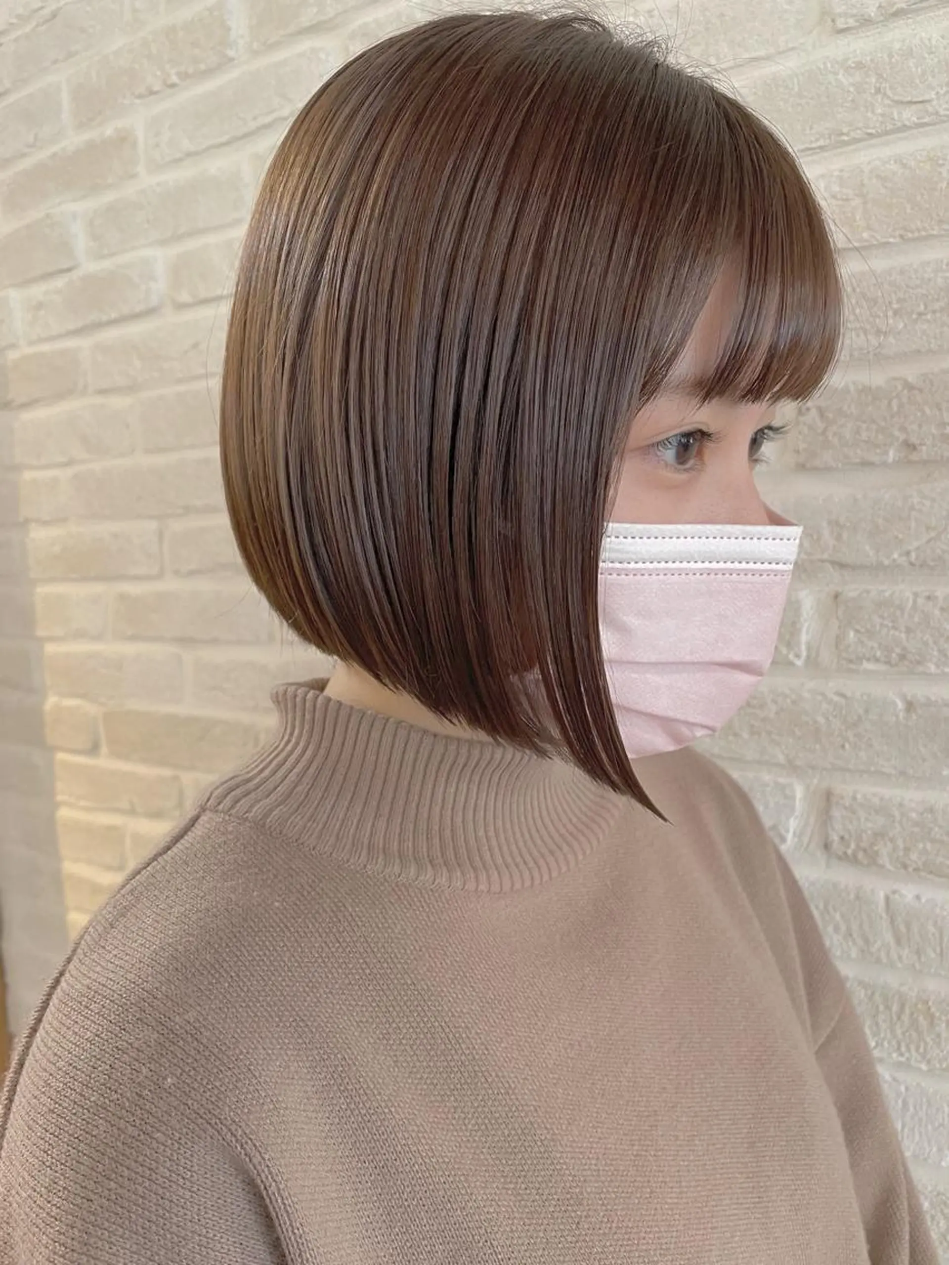 ショート カラー hair salon Ranun髪質改善のヘアスタイル