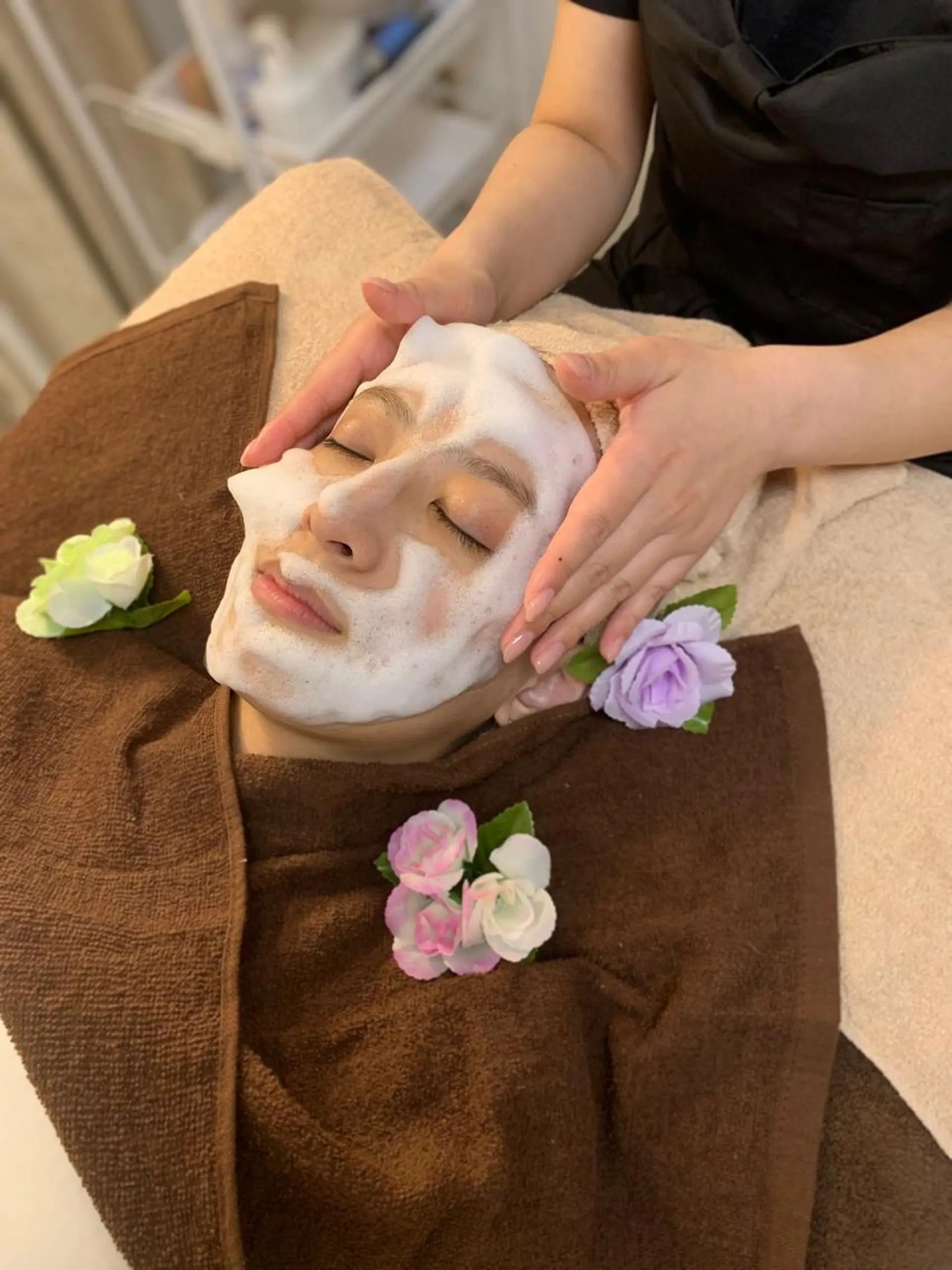 ショート カラー パーマ ヘアアレンジ メンズ キッズ ネイル マツエク・マツパ Amaryllis 🌹のエステ・リラクイメージ