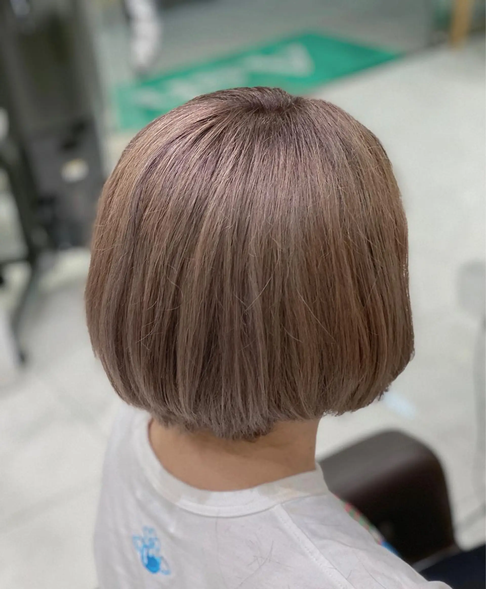 ショート カラー 透明感カラー ダブルカラー グレージュ ヘアカラー トリートメント 宮林　努 / Ash 日野店のヘアスタイル