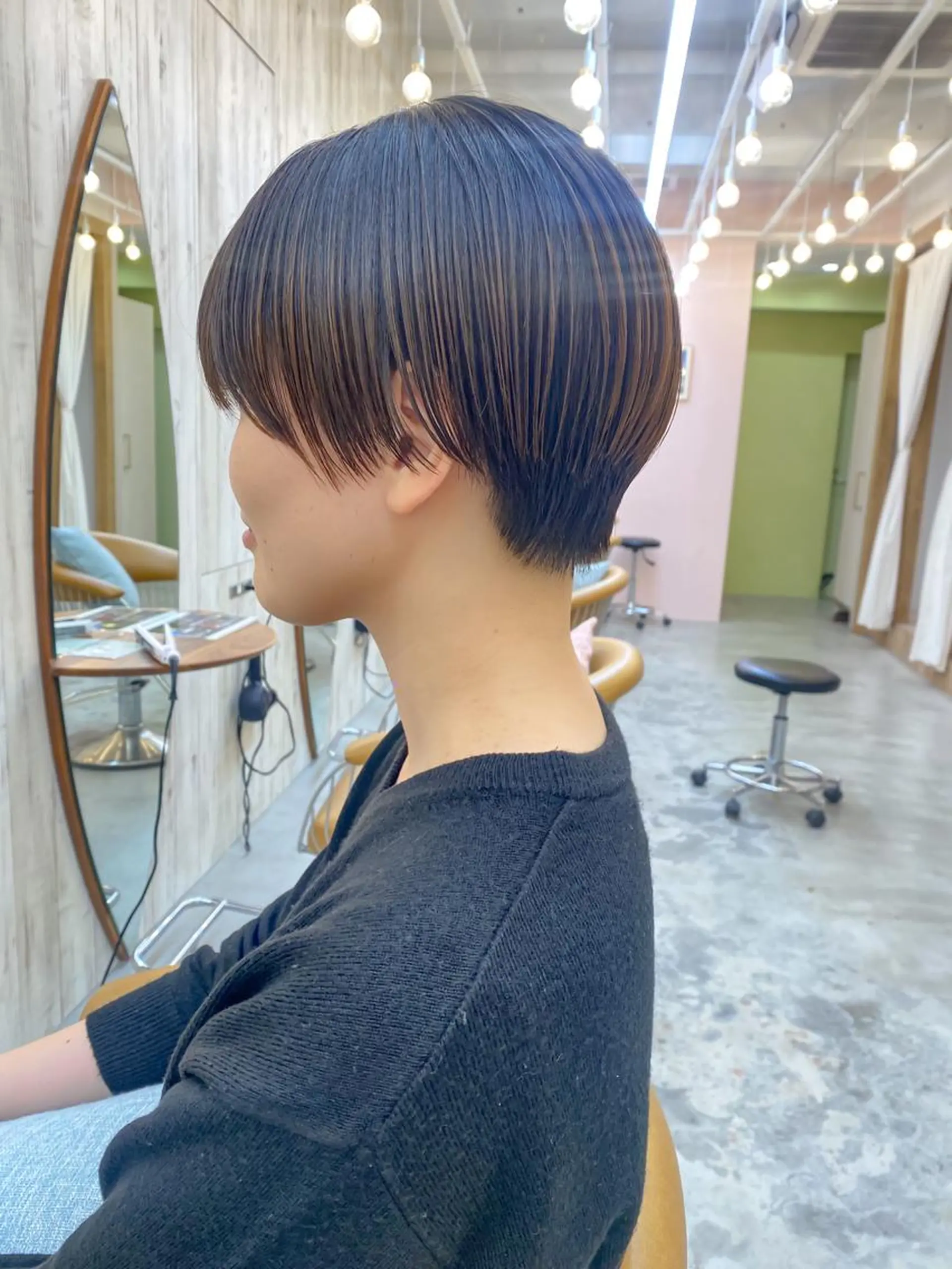 ショート カット トリートメント 🩵縮毛矯正/ブリー チ/髪質改善/いつかのヘアスタイル