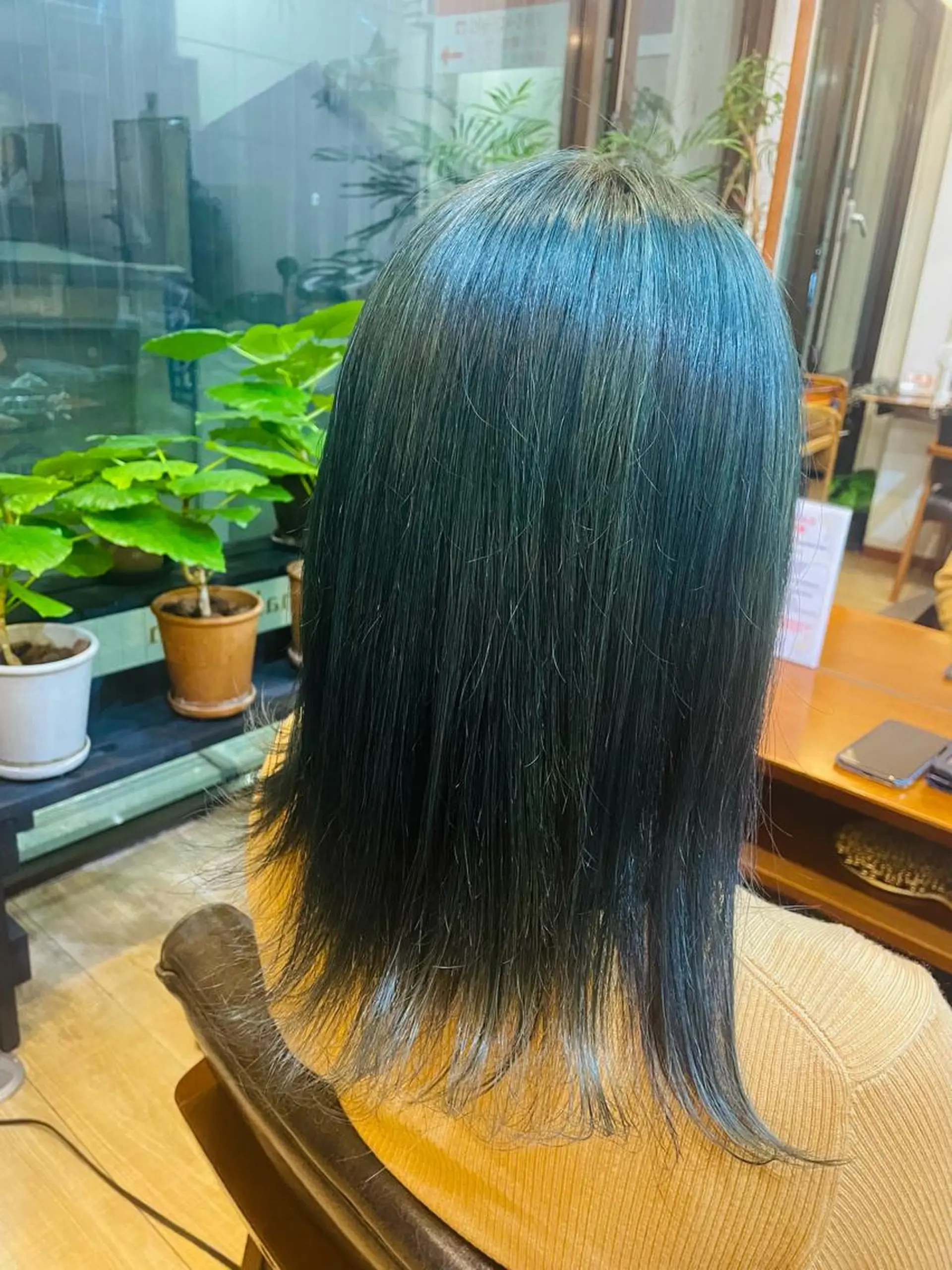 ミディアム LIFE下通 Miyuuのヘアスタイル