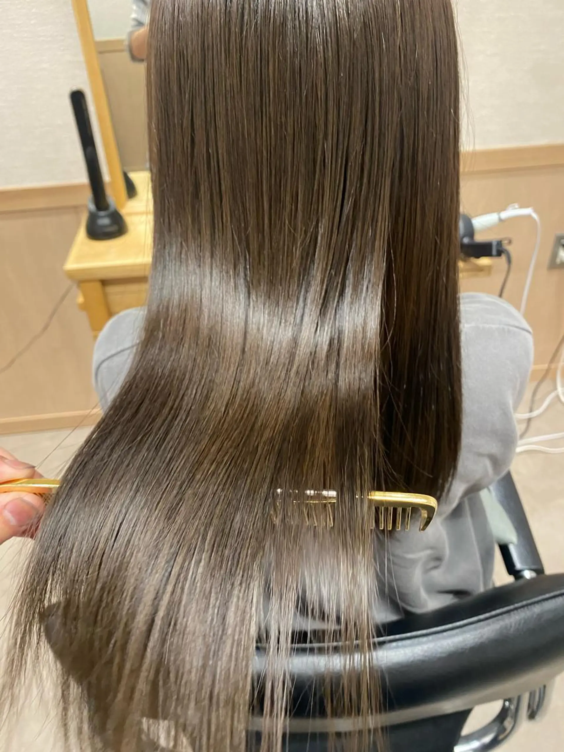 ロング GO TODAY  SHAiRE SALON 名古屋店所属・艶カラー/髪質改善/ 西　大喜(ひろき)のヘアスタイル