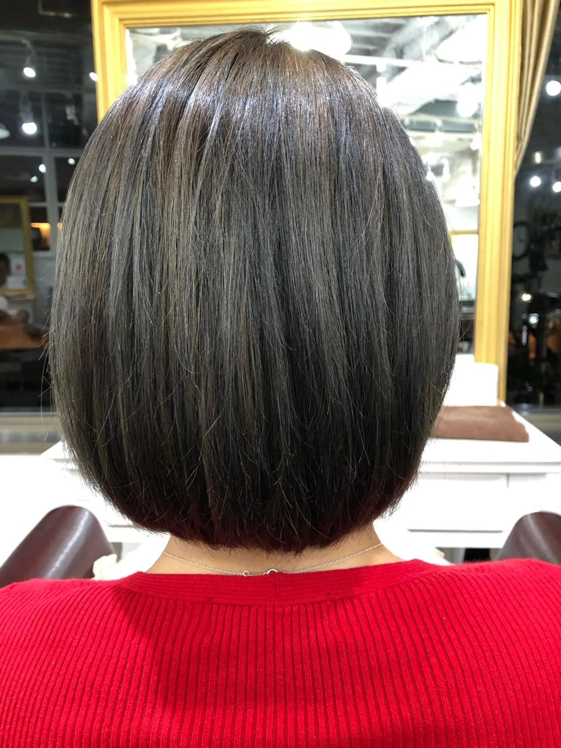 ミディアム ボブ レイヤー×髪質改善✨ 渋谷/佐藤侑哉のヘアスタイル