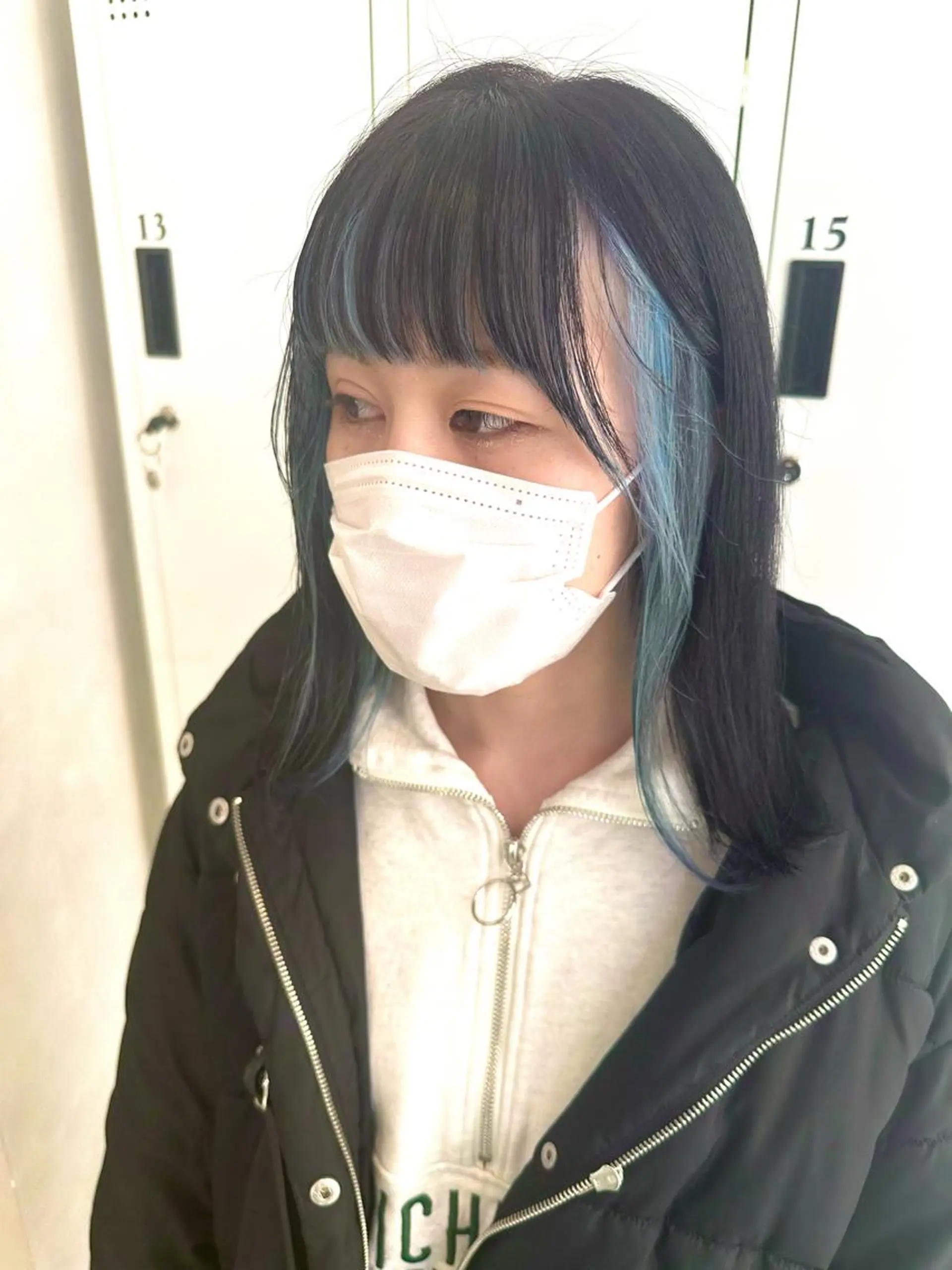 ミディアム カラー カット ヘアカラー トリートメント デザインカラー/パー マ🦖外岡咲希🦖のヘアスタイル