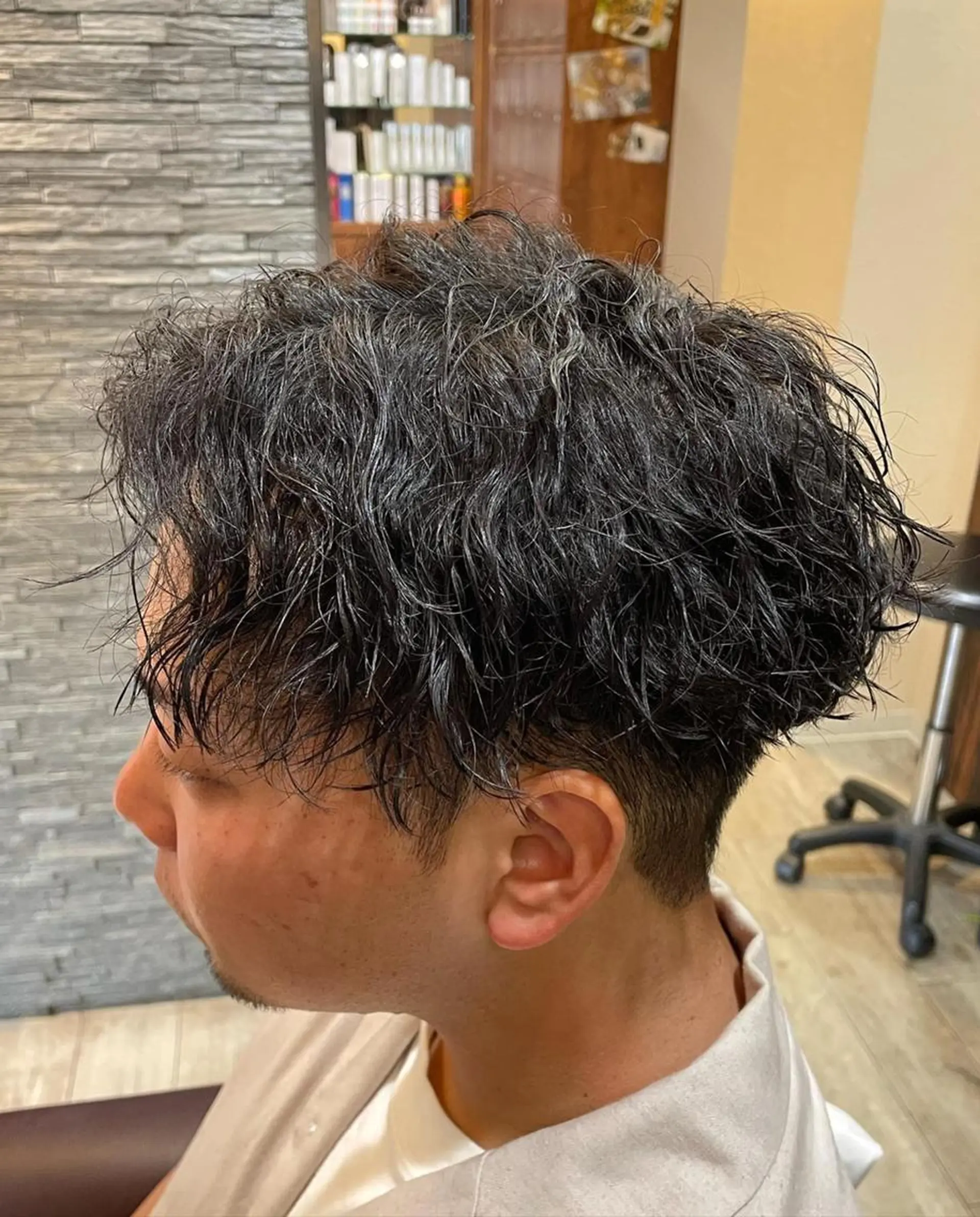 メンズ 仙台/メンズ/ フェザー/リョウのヘアスタイル