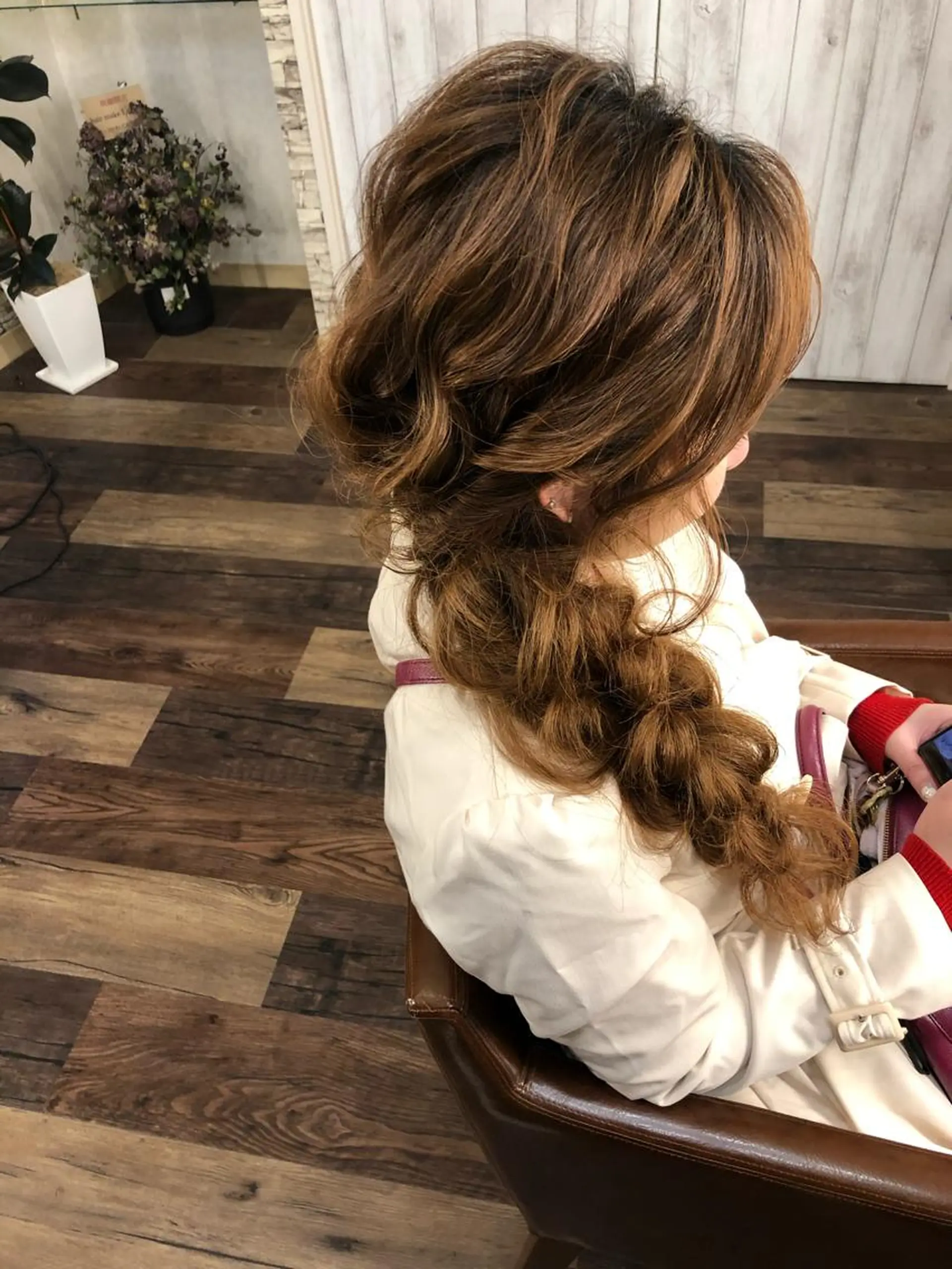 ロング ヘアアレンジ hair make  Lucciのヘアスタイル