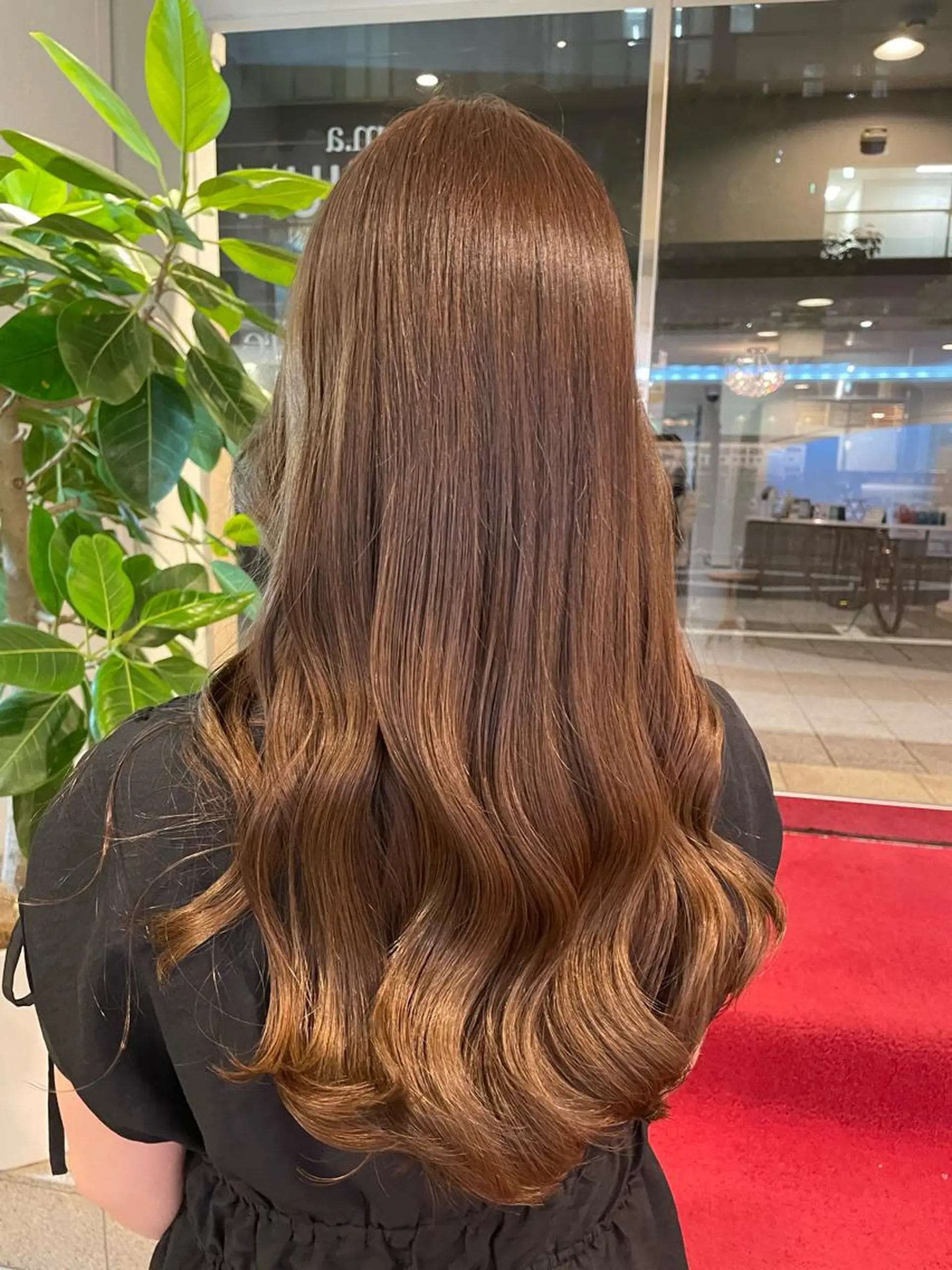 カラー 縮毛矯正 韓国風/亀之園 涼のヘアスタイル