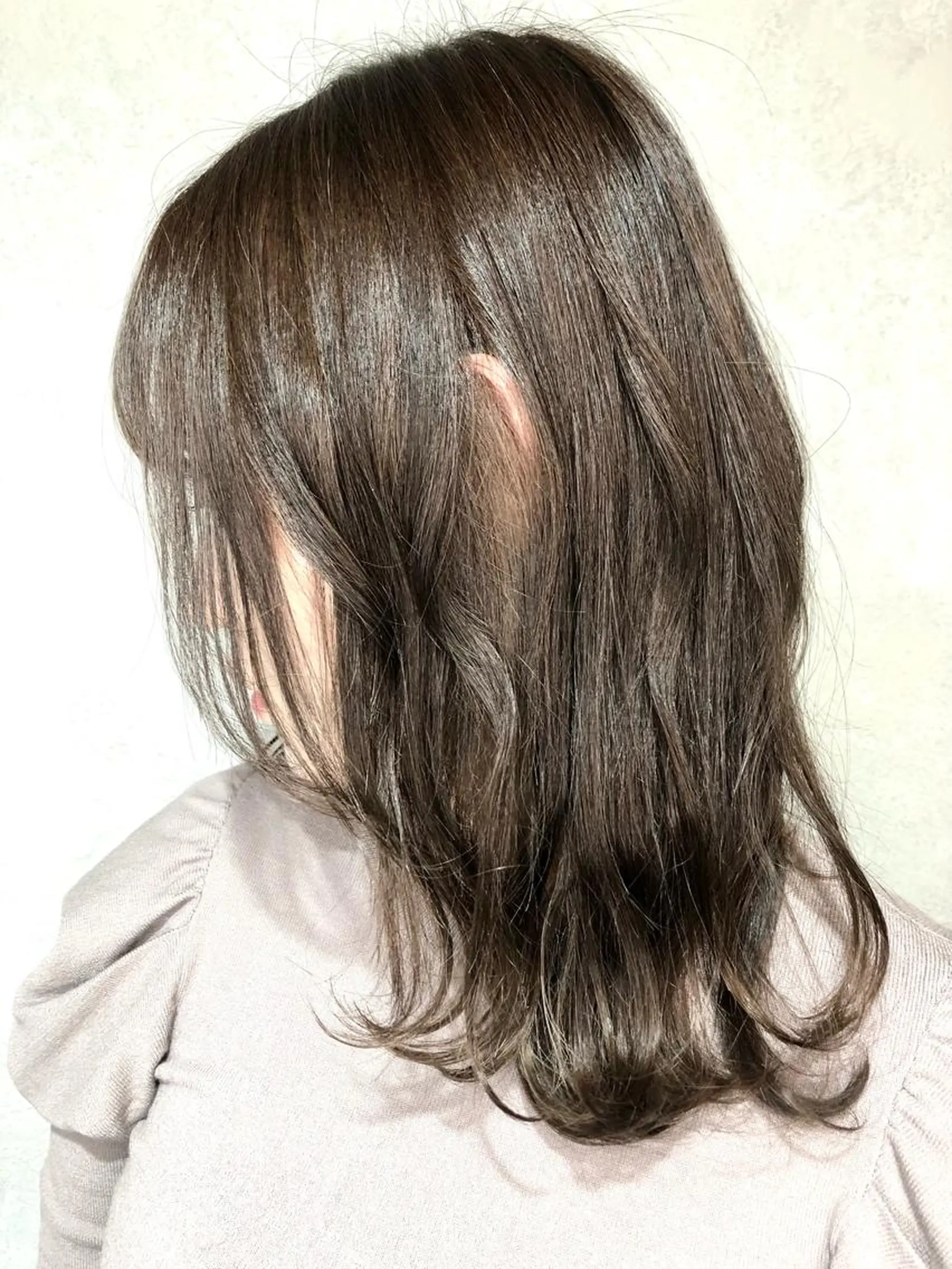 ミディアム ボブ くびれヘア 💗艶カラー💗 CECILのヘアスタイル