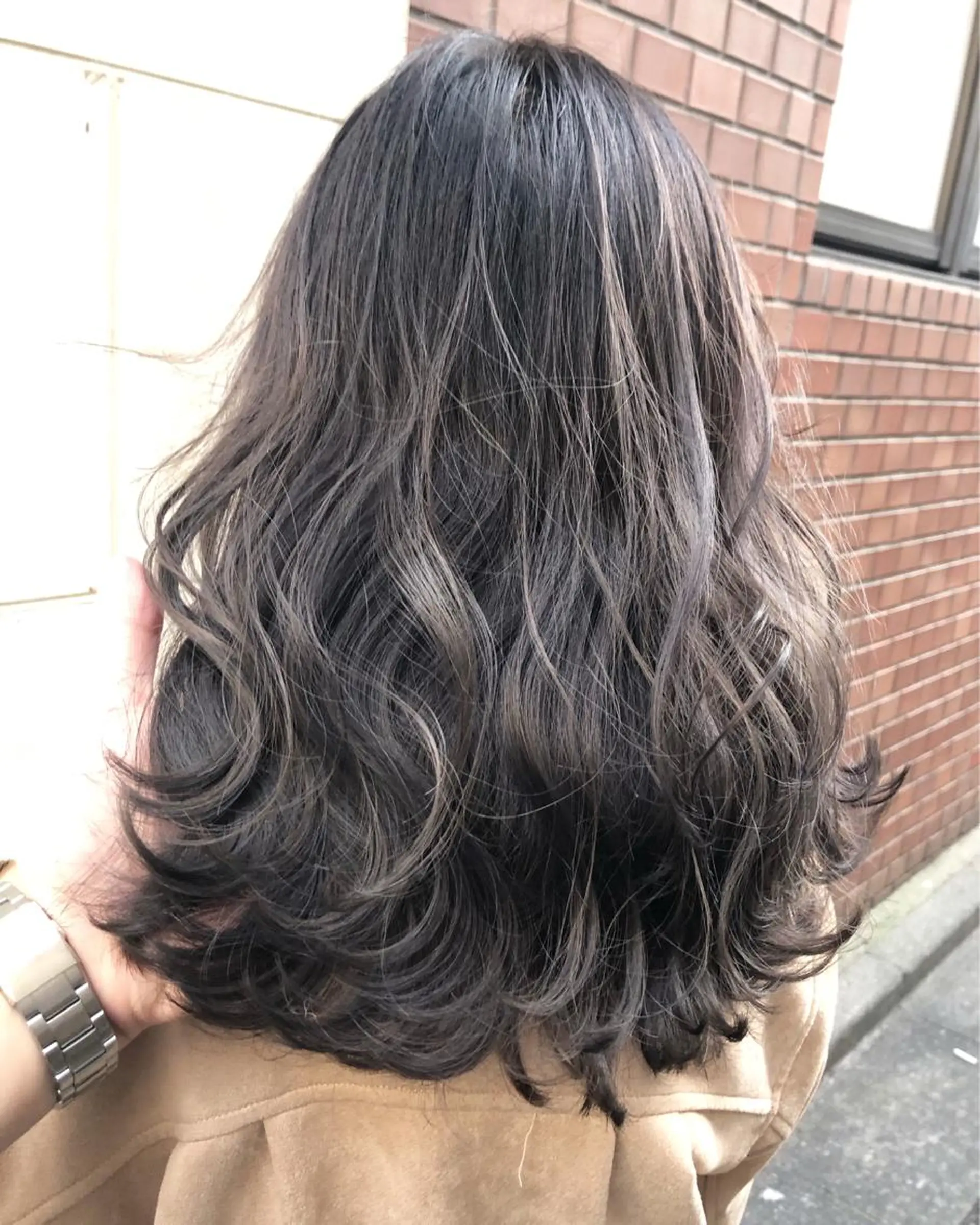 ミディアム カラー ヘアアレンジ 遠藤 拓馬のヘアスタイル