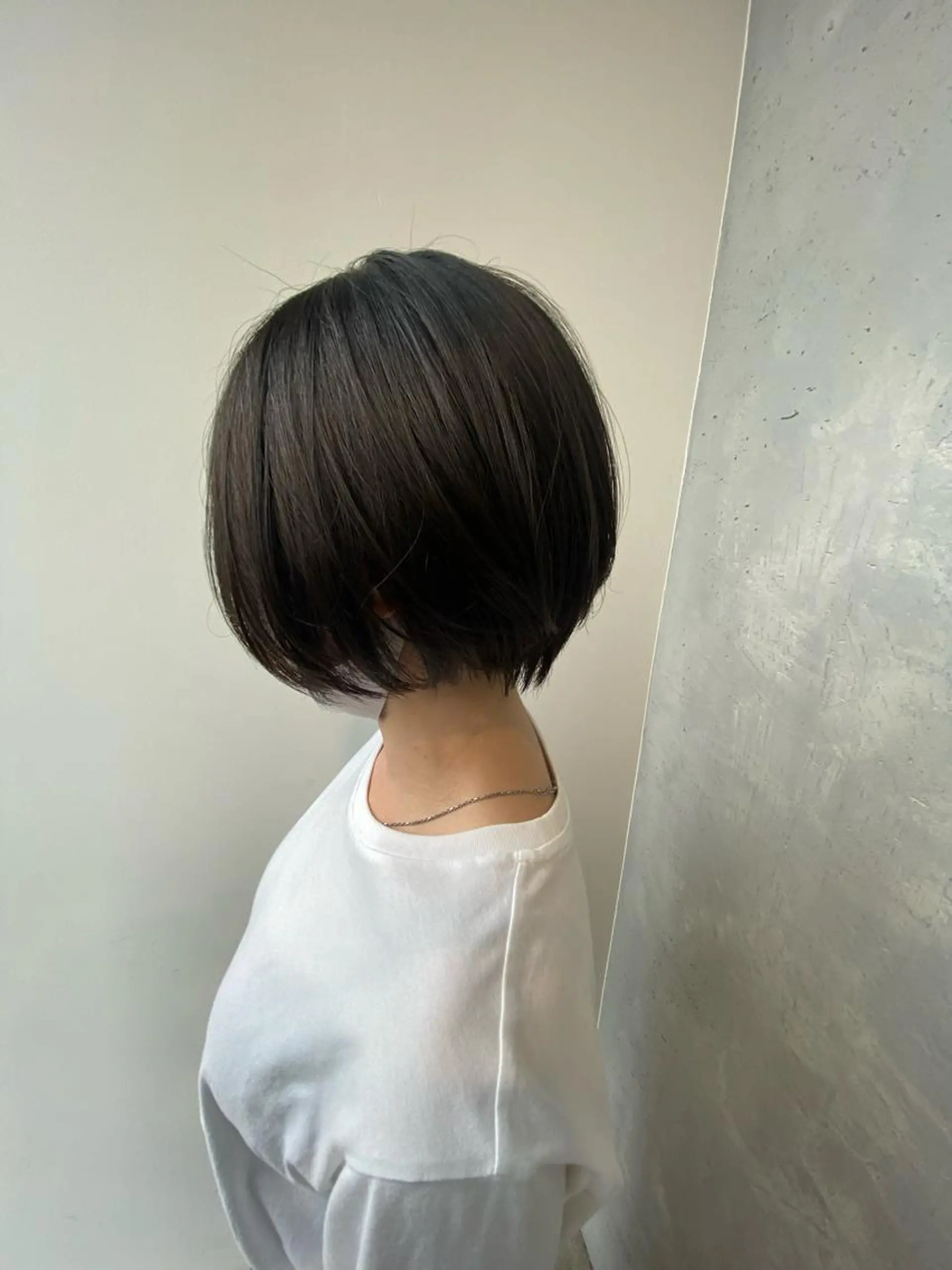 ショート カラー 【艶髪×韓国風】 毛流れ職人 RYOのヘアスタイル