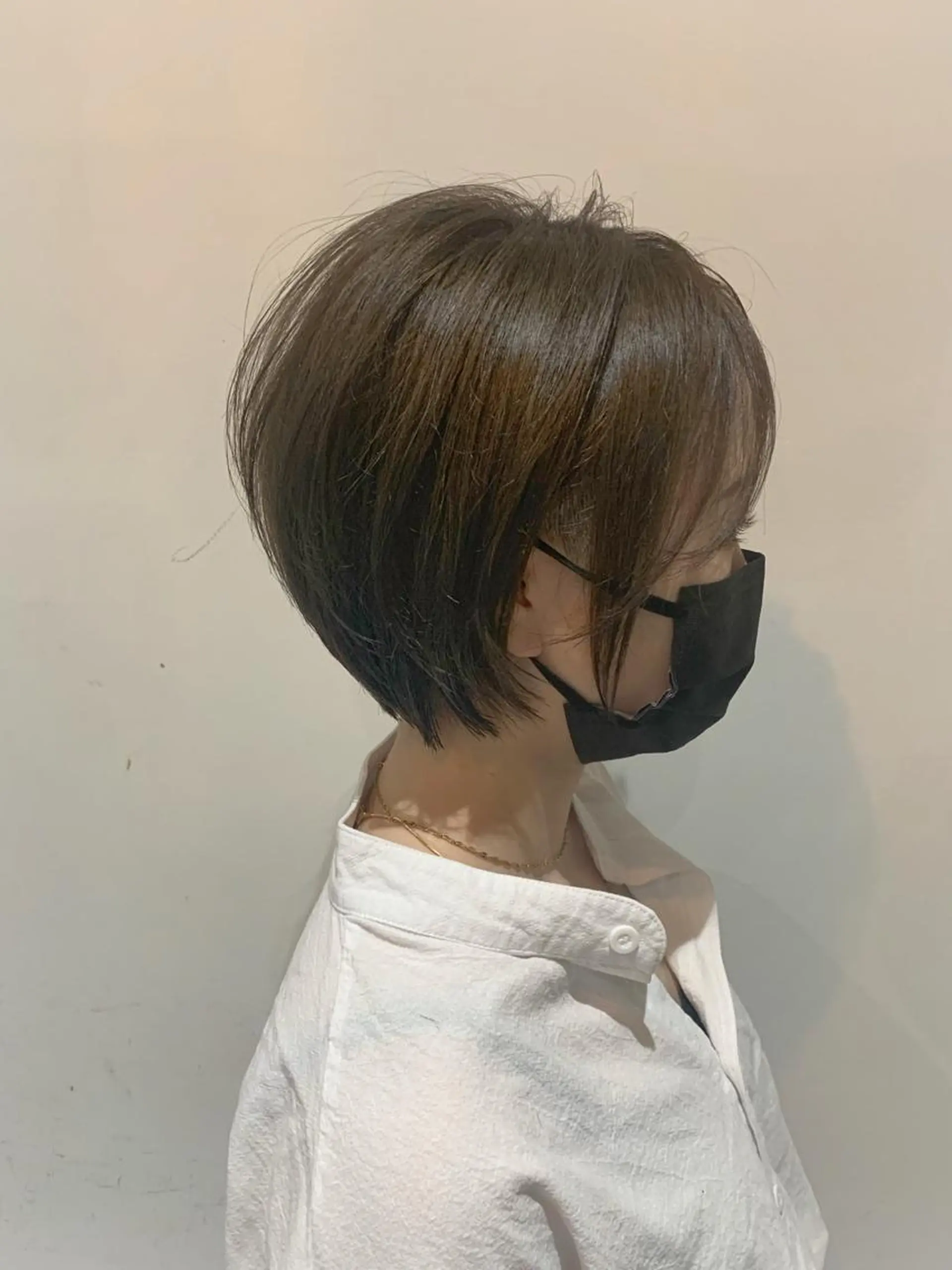 ショート 丸みショート ショートヘア カット ヘアカラー LITTLE _KATOのヘアスタイル