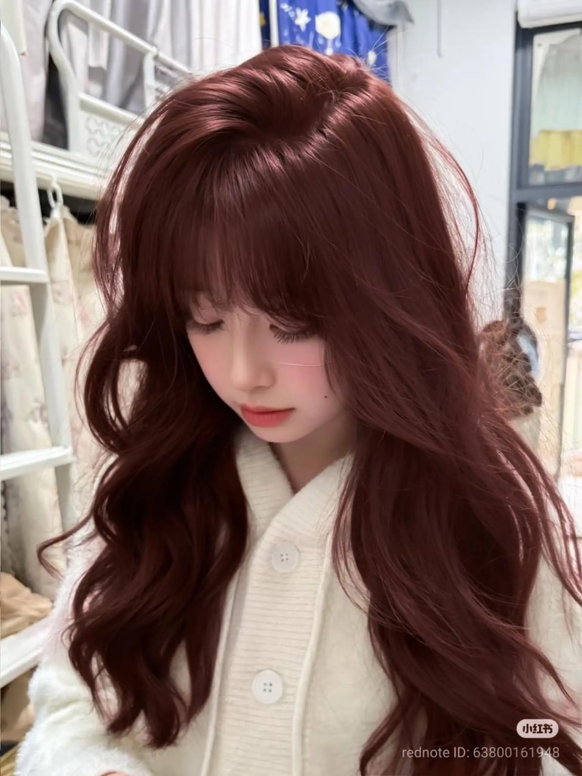 ロング カラー 愛結 暖色カラー🎀🩰のヘアスタイル