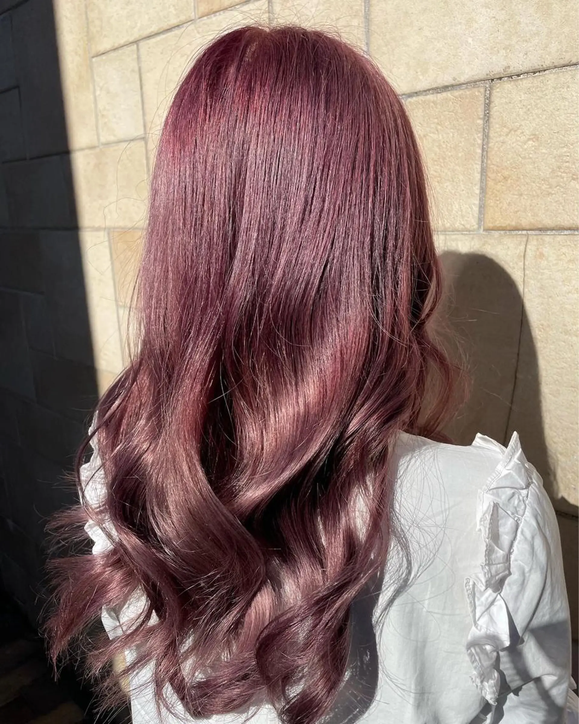 ロング カラー ヘアアレンジ 透明感カラー✨艶髪 制作🌱山根あゆみのヘアスタイル