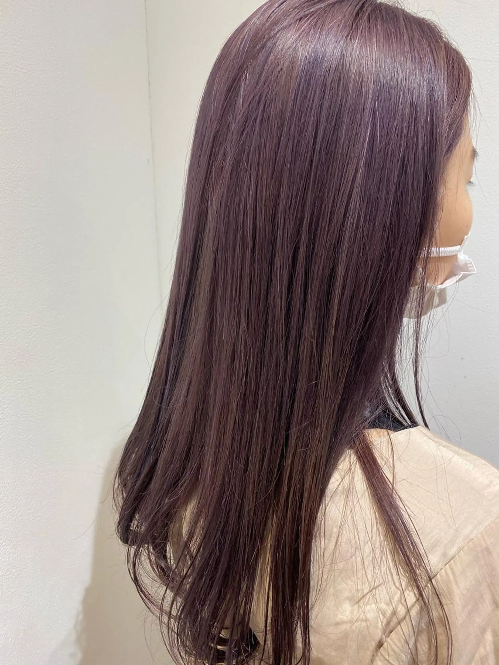 ロング 井上 舞のヘアスタイル