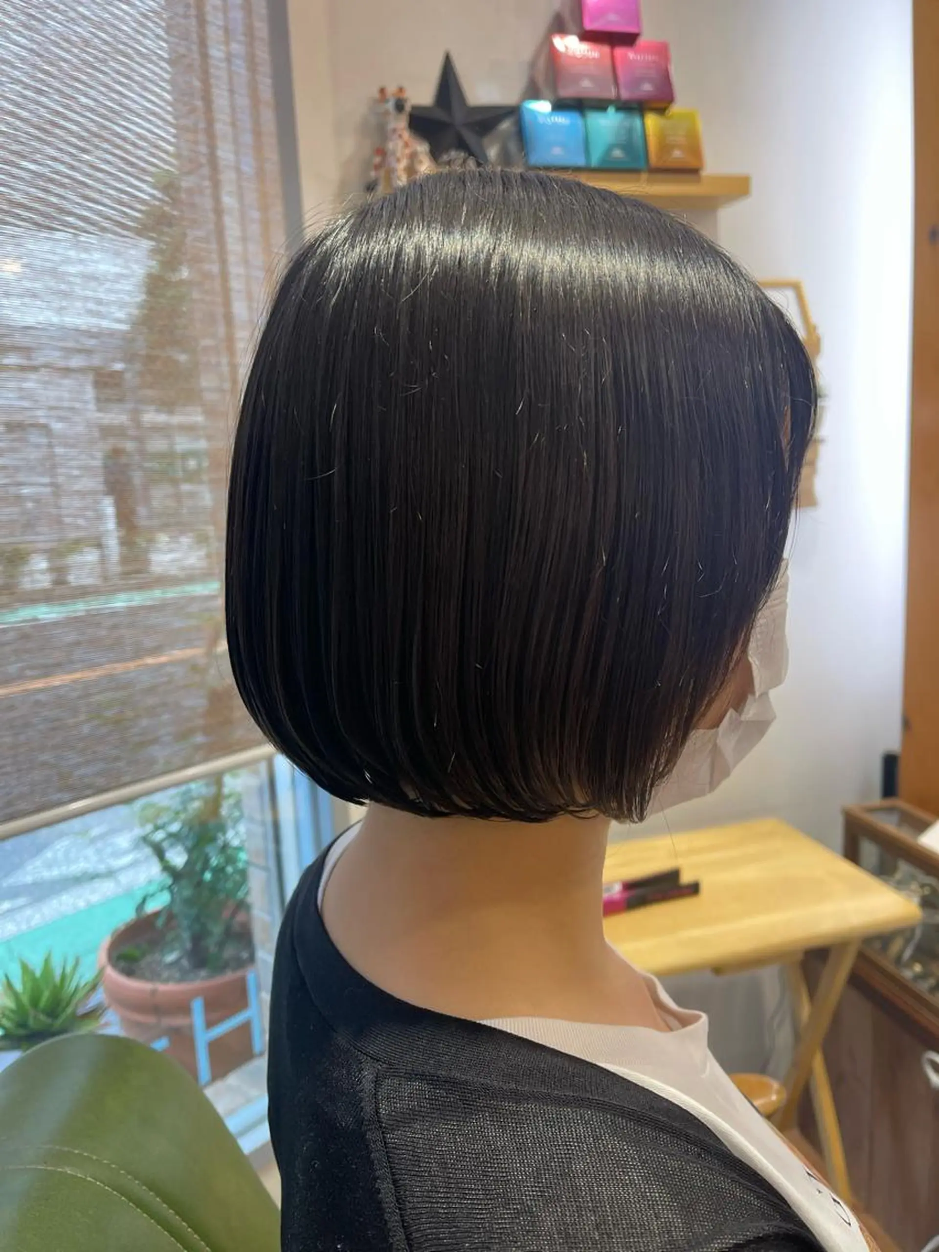 ショート カット トリートメント ボブ/インナーカラー ショート/佐野祥子のヘアスタイル