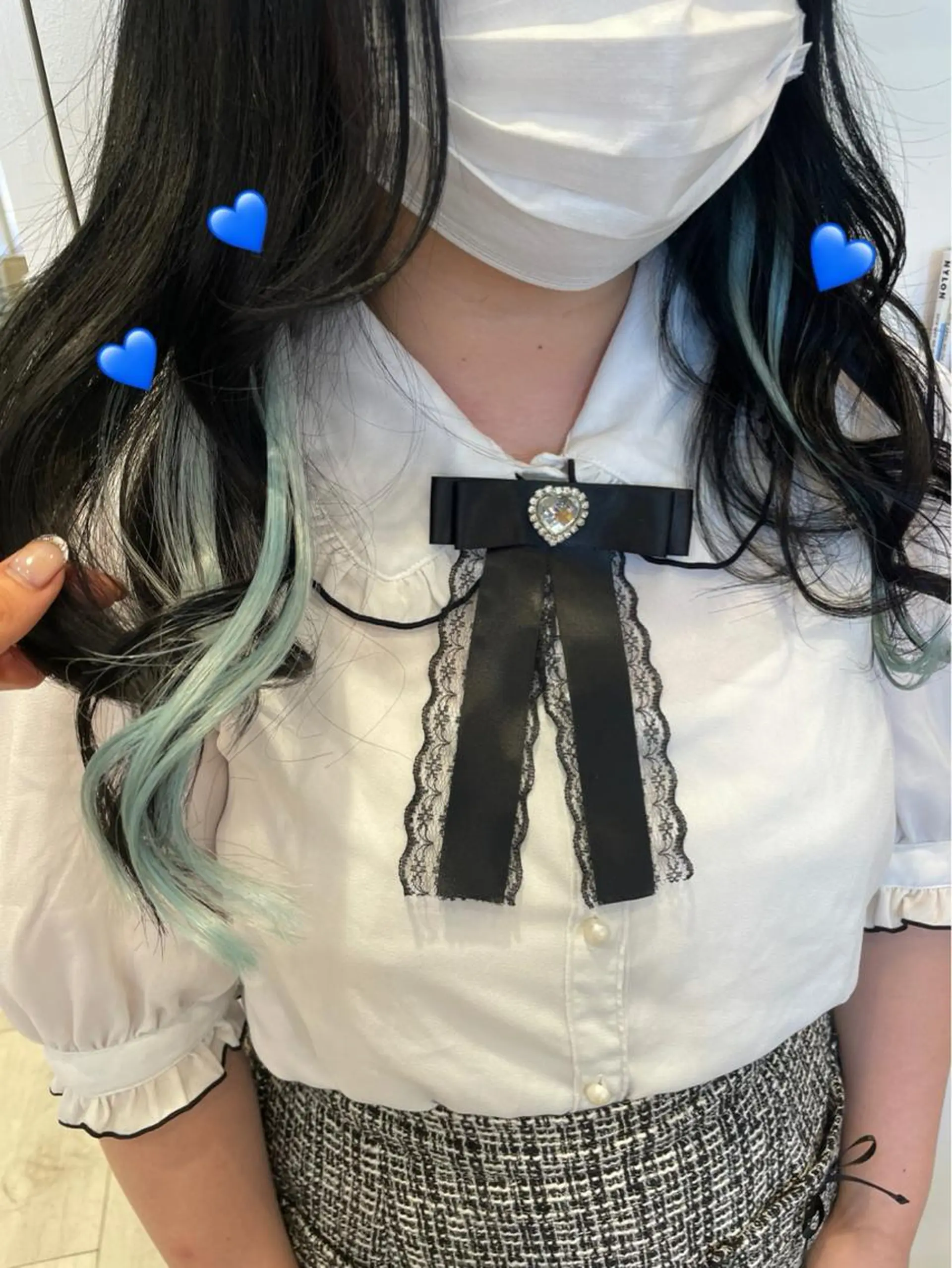 セミロング カラー カット エクステ EMANON新宿東口所属・新宿駅近♡個室 ♡関口三都季🌜のヘアスタイル